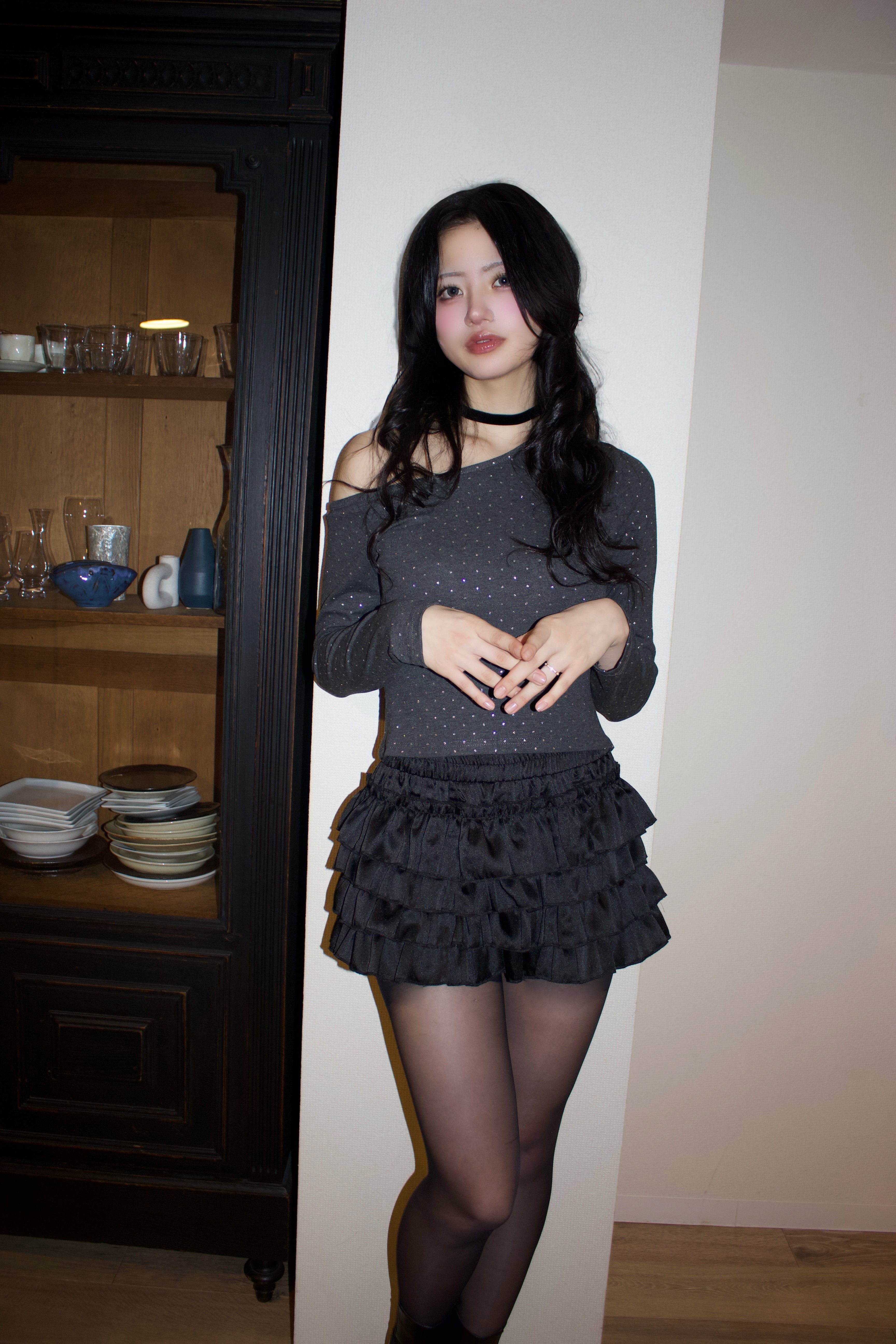 doll frill mini skirt.