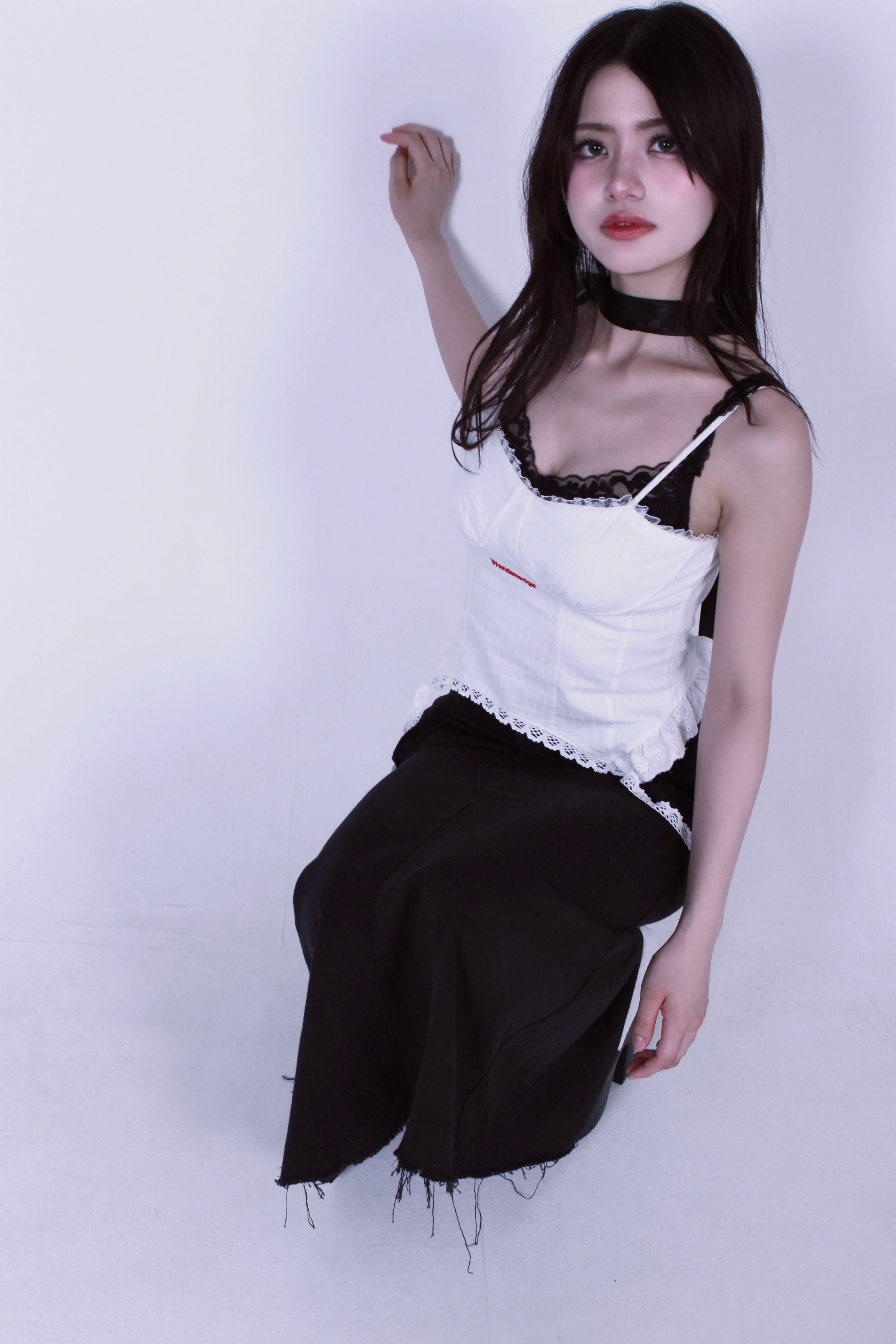 silk line camisole.