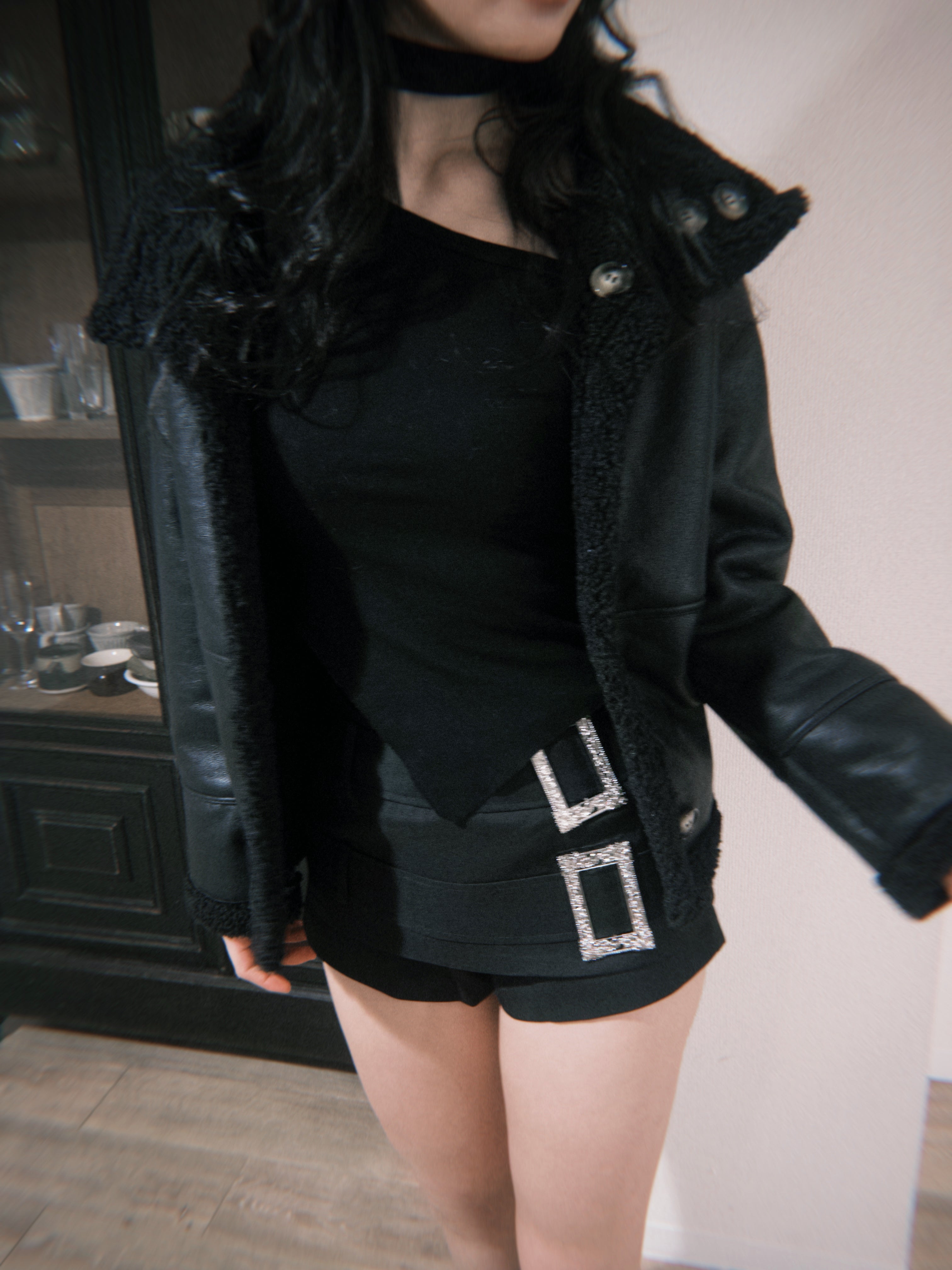 bijou buckle bottoms.