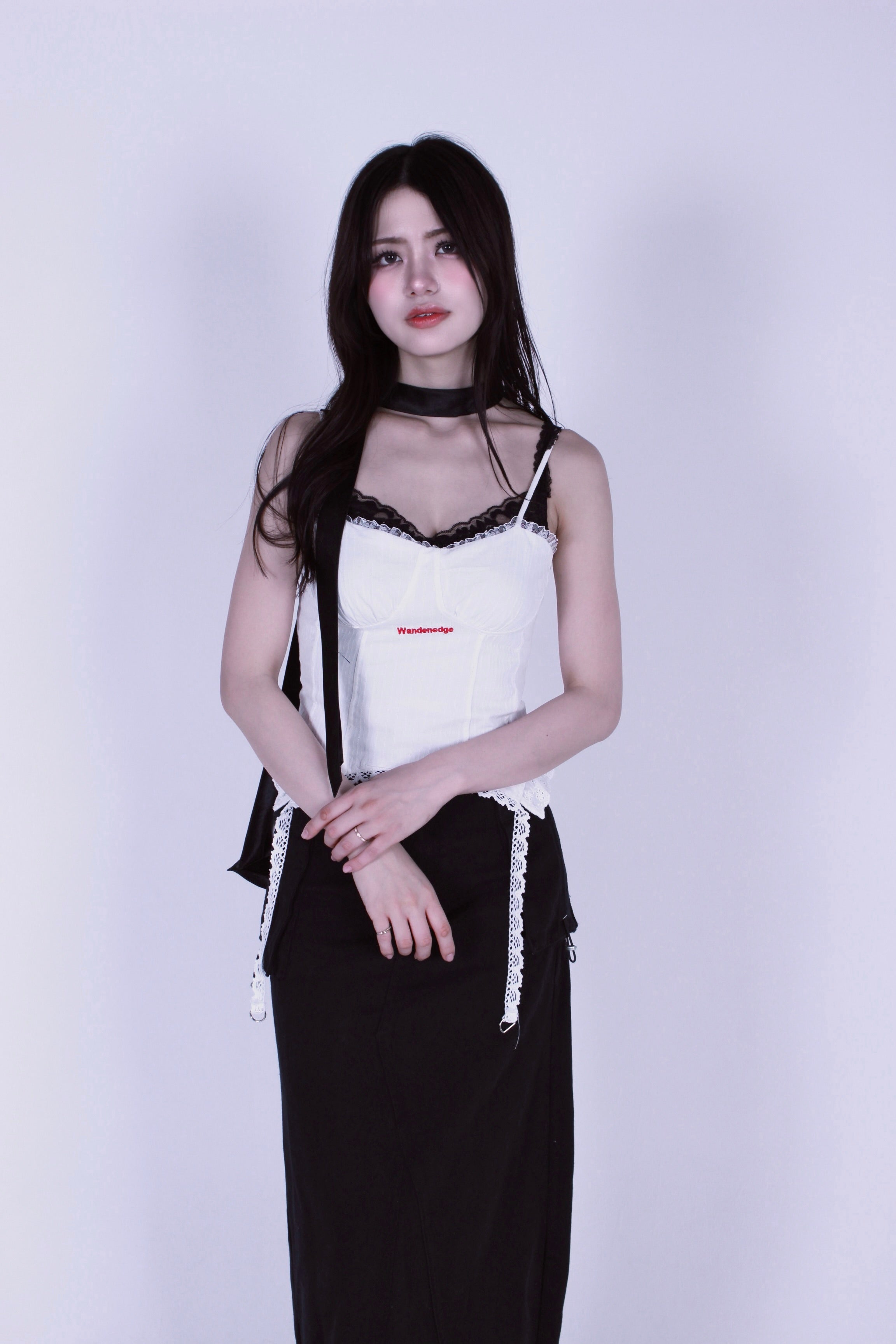 silk line camisole.