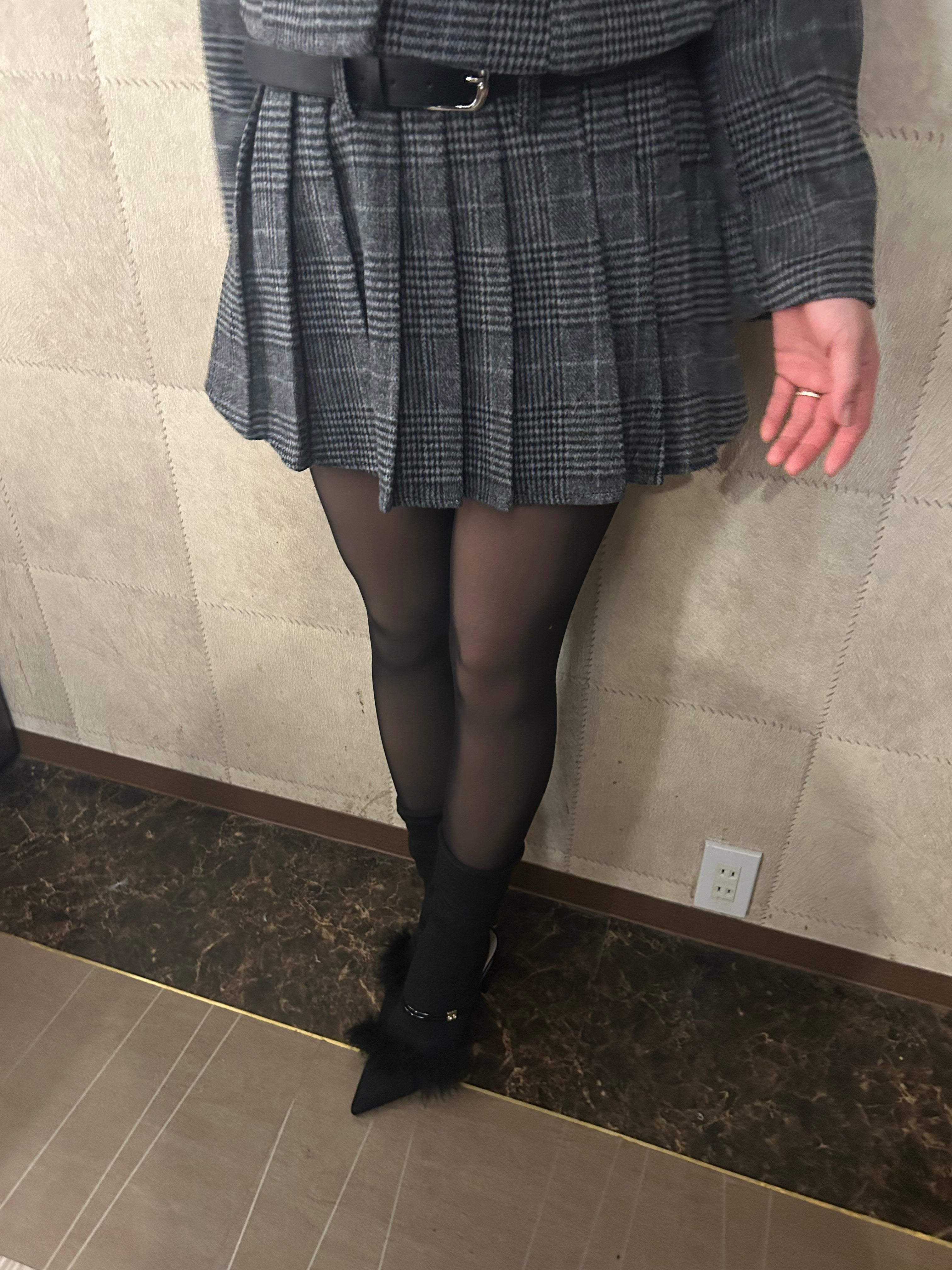 Classic tailored set.