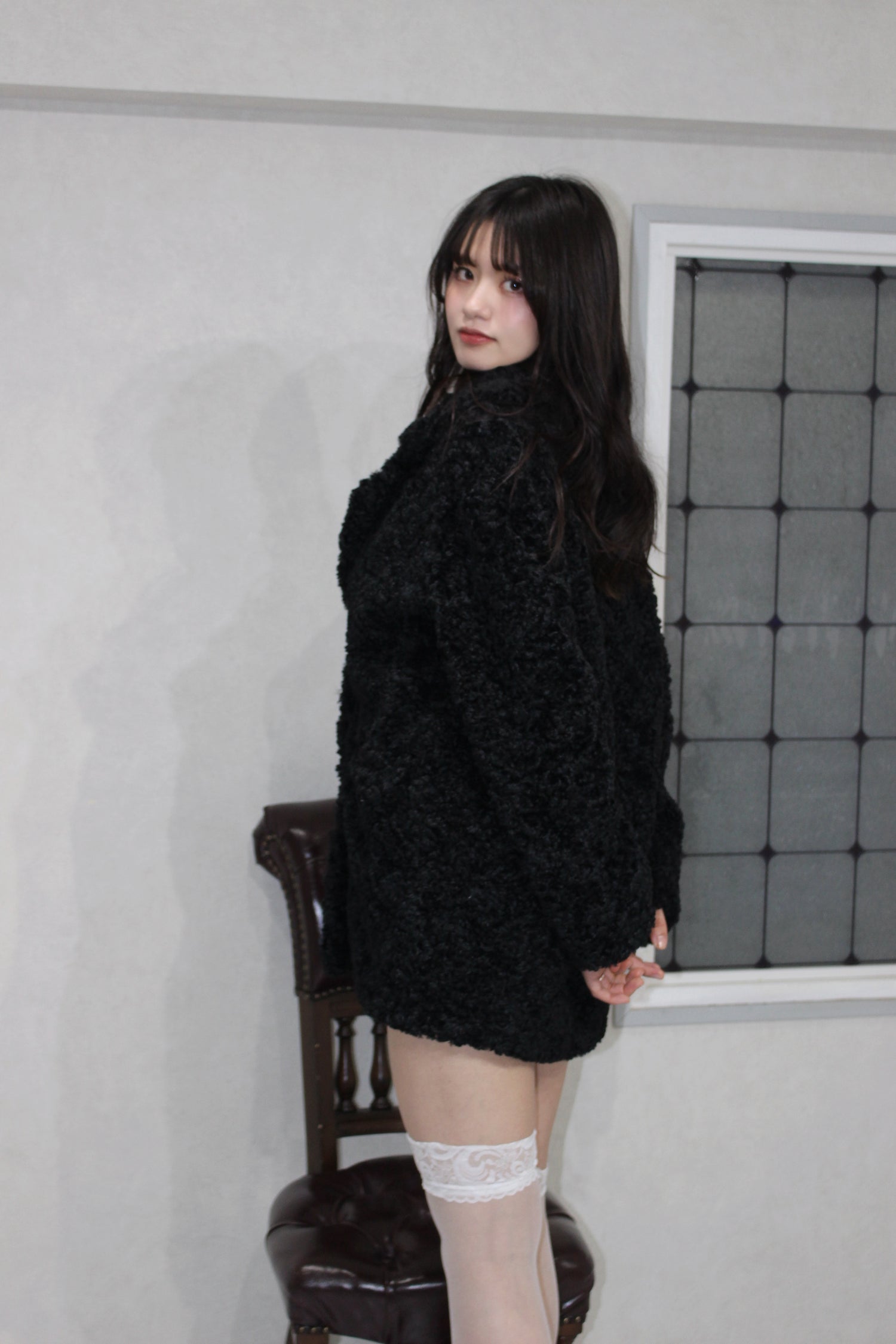 boa coat jacket.