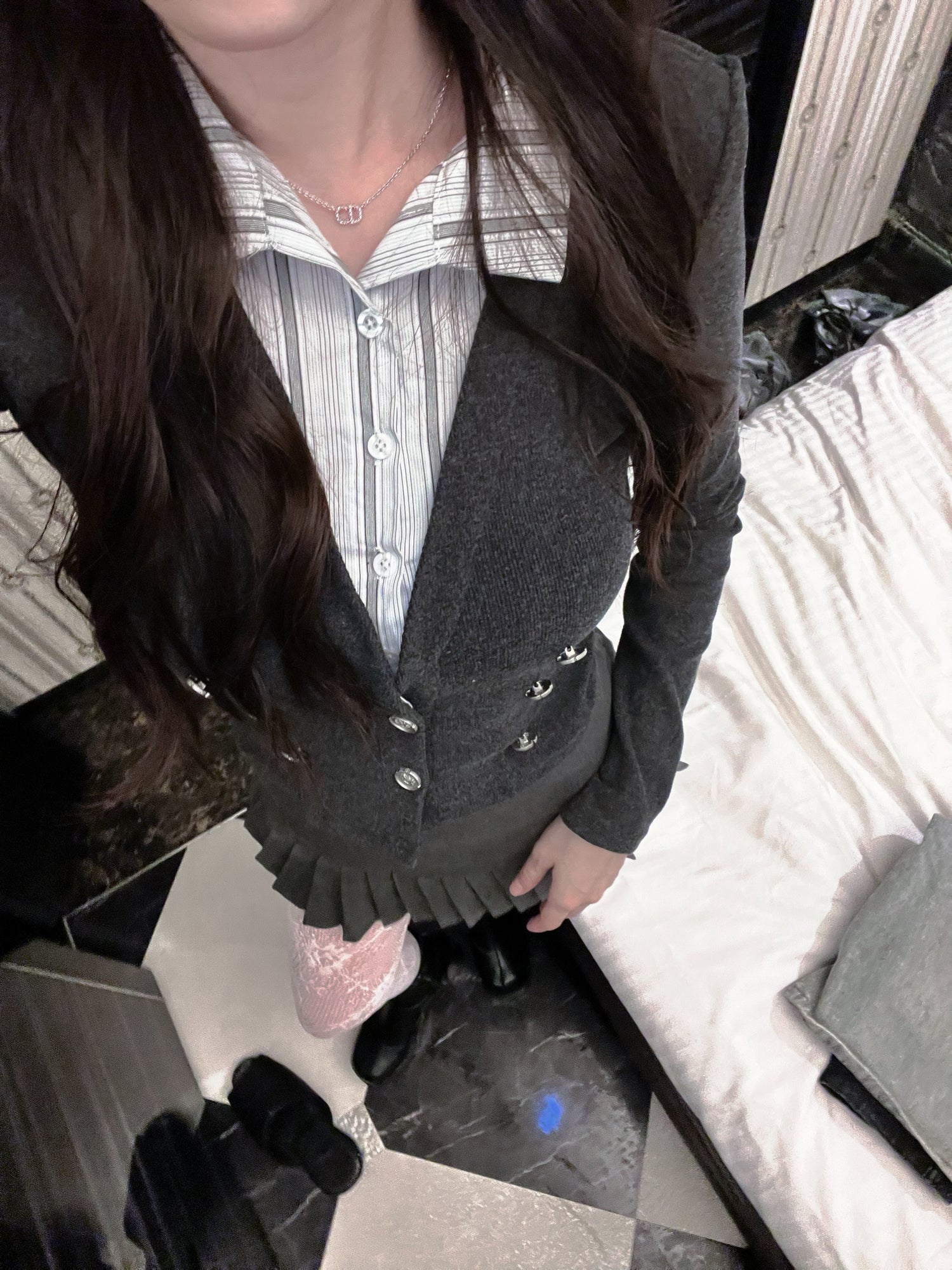 collared shirt tops.