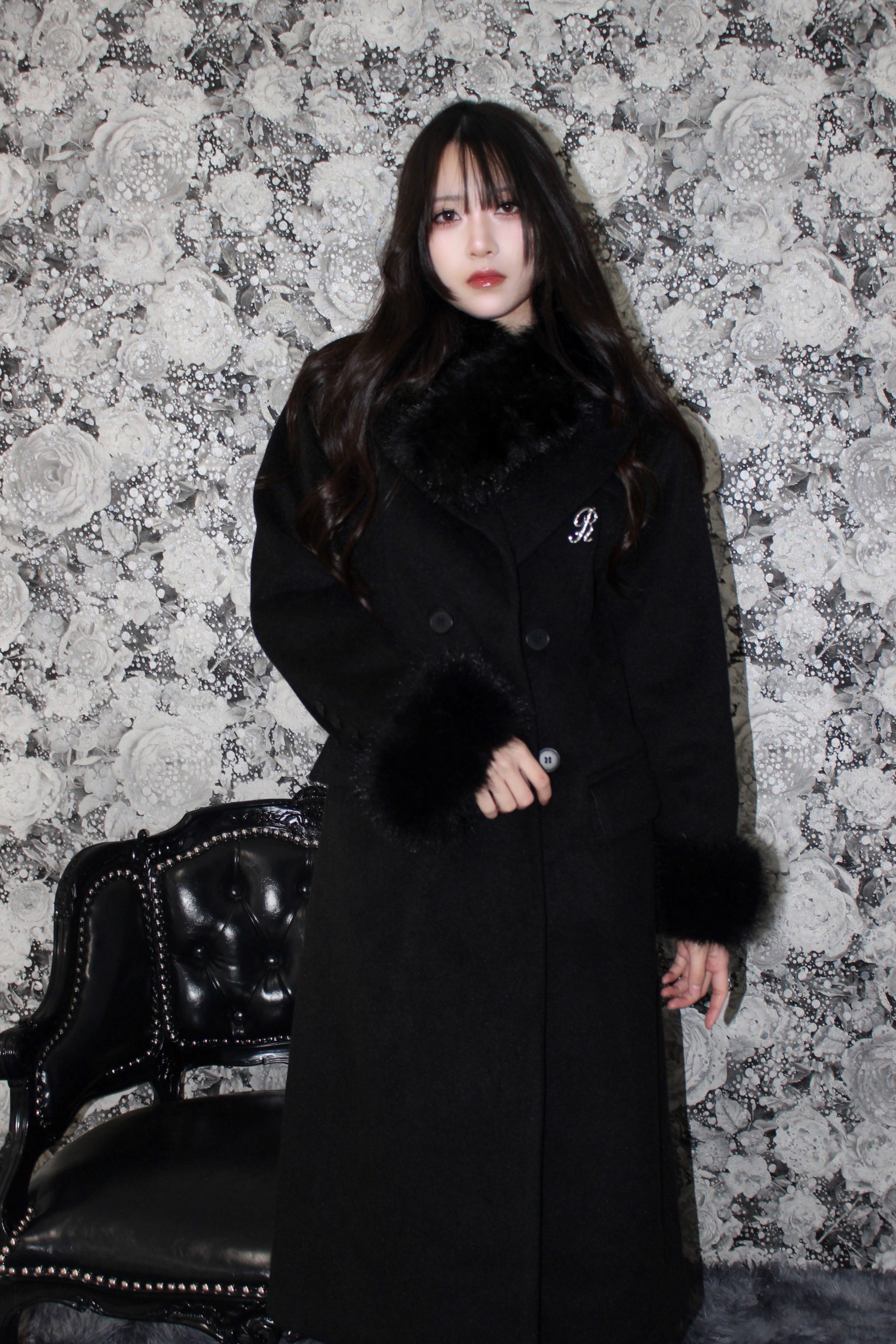 "R" tailored coat.