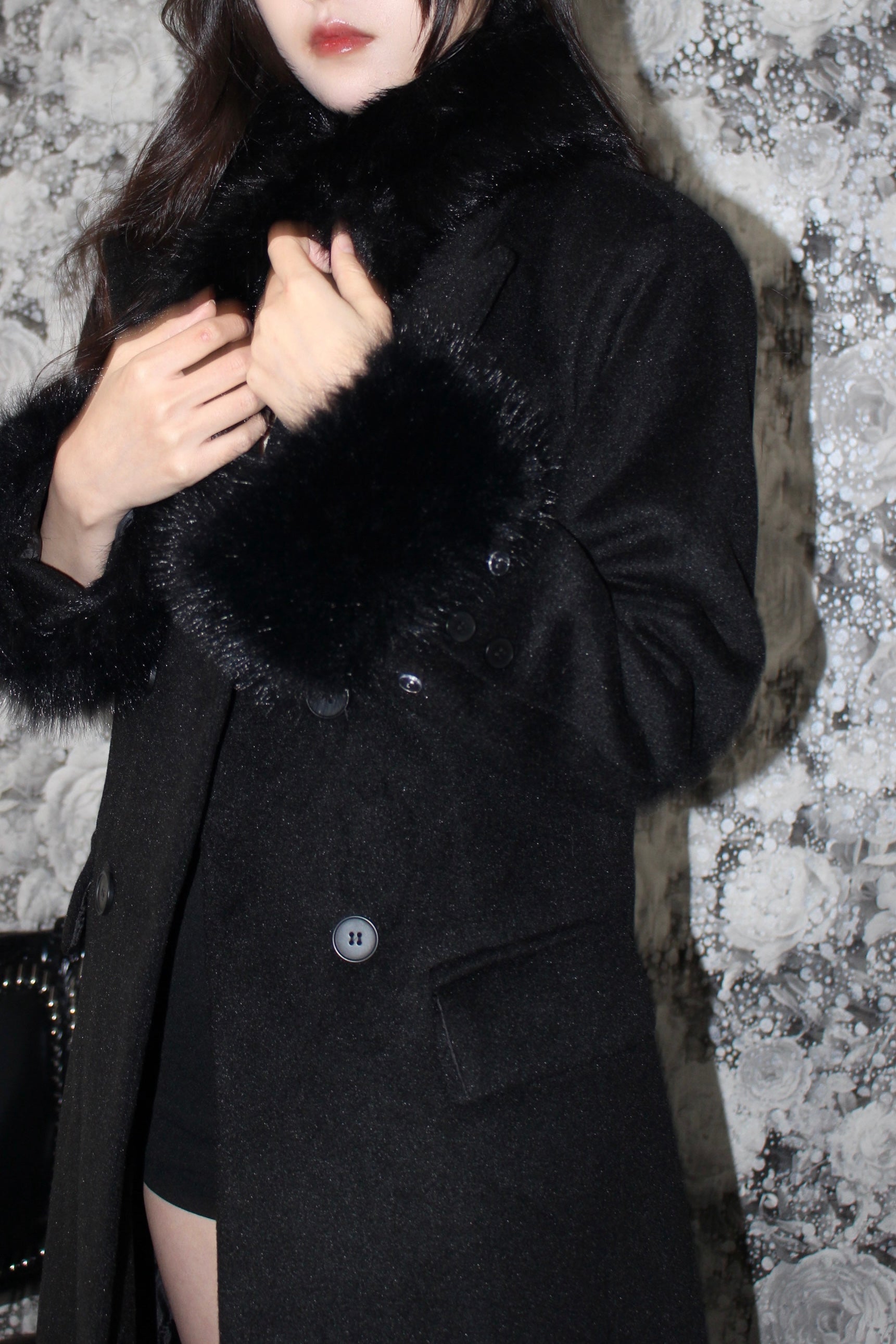 "R" tailored coat.