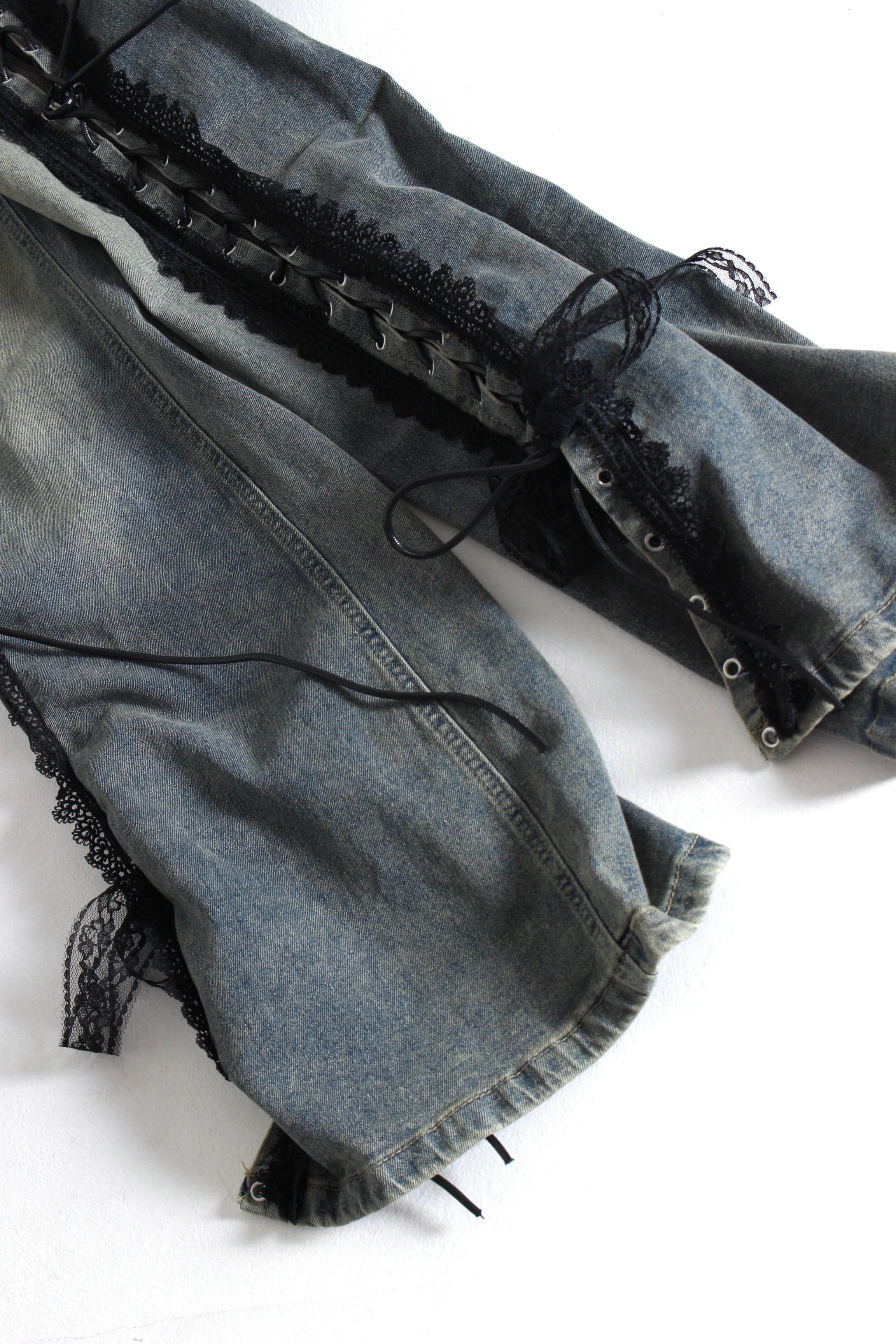 seduce lace denim.