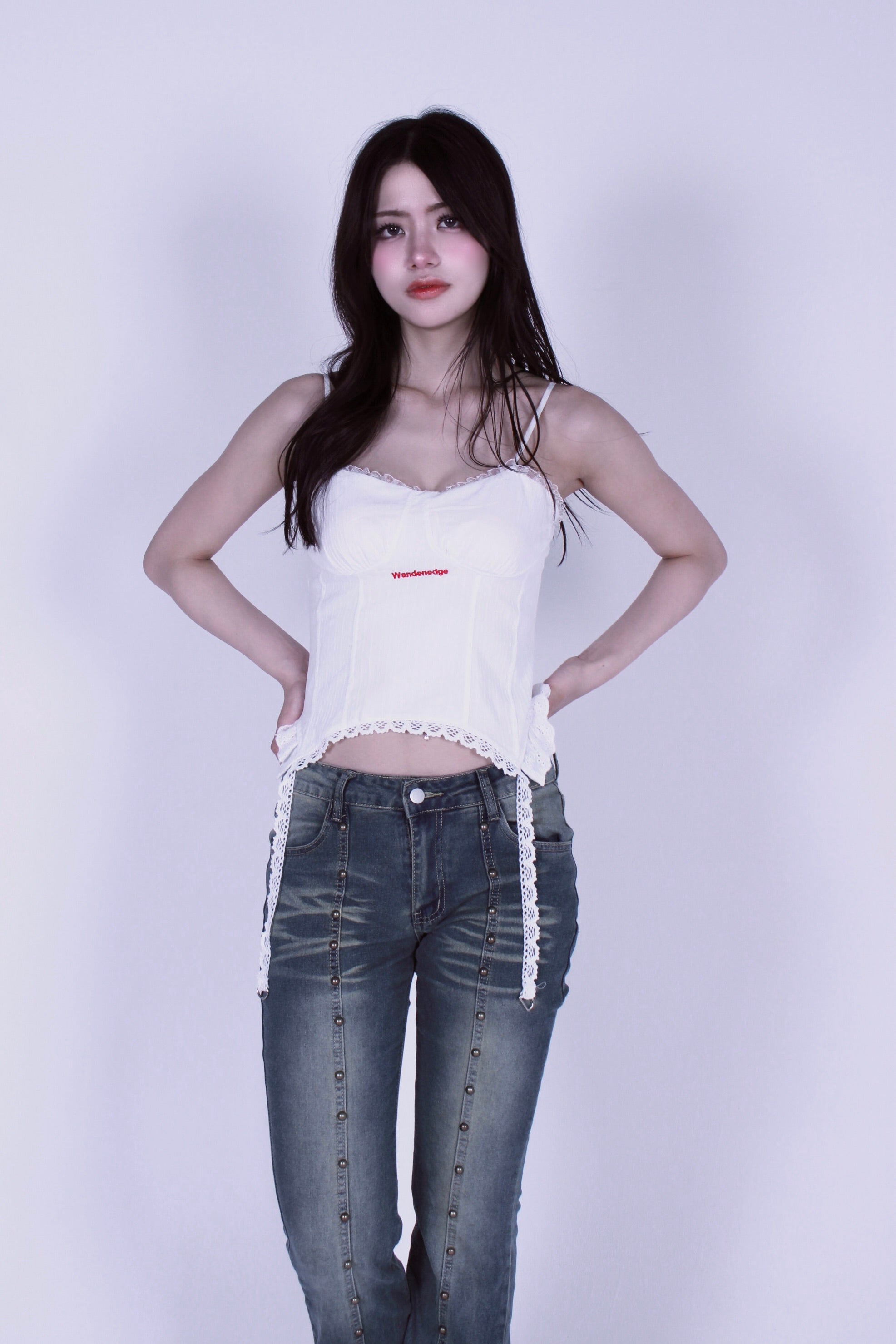 silk line camisole.