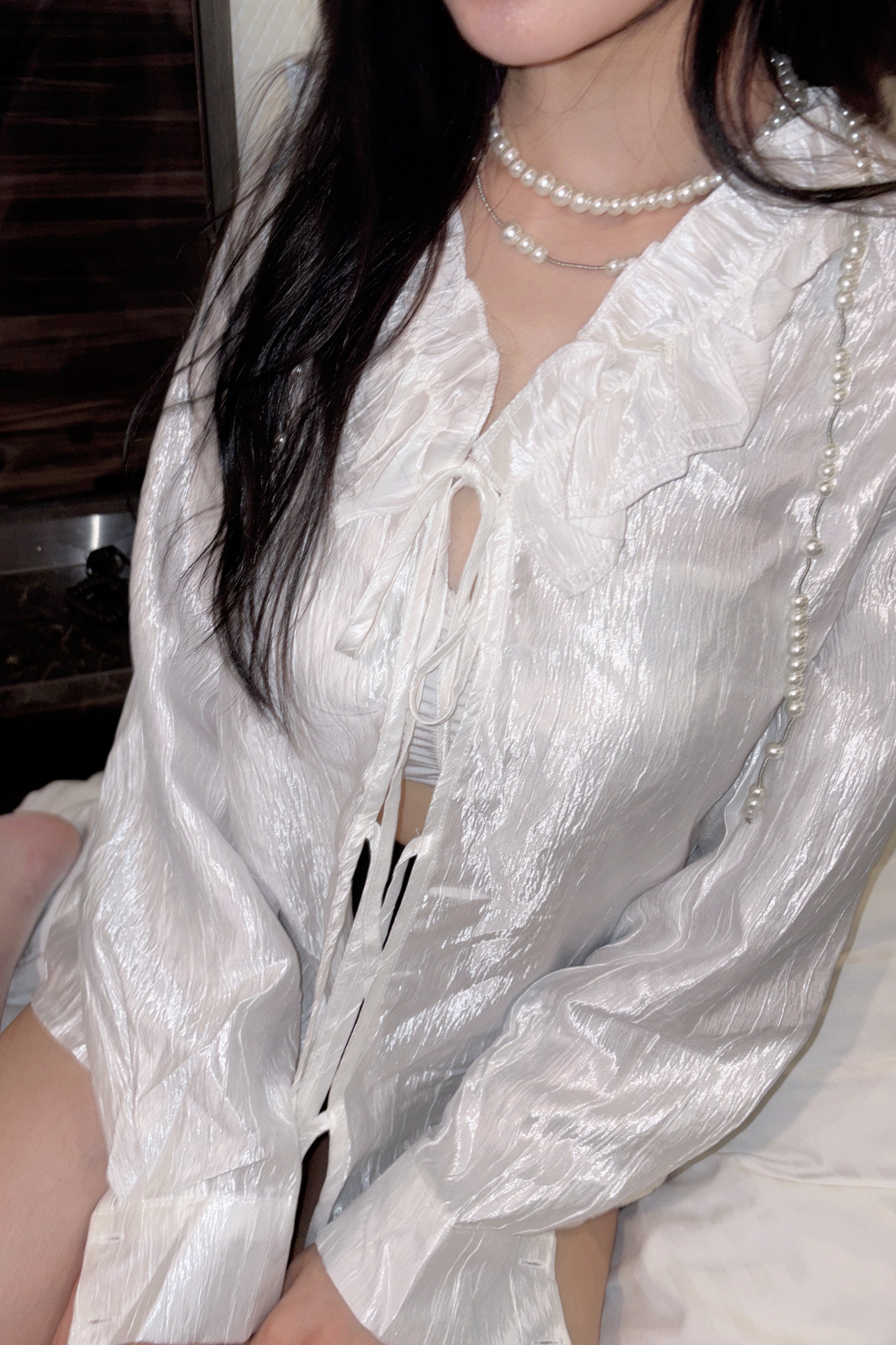 silky Romance shirt.