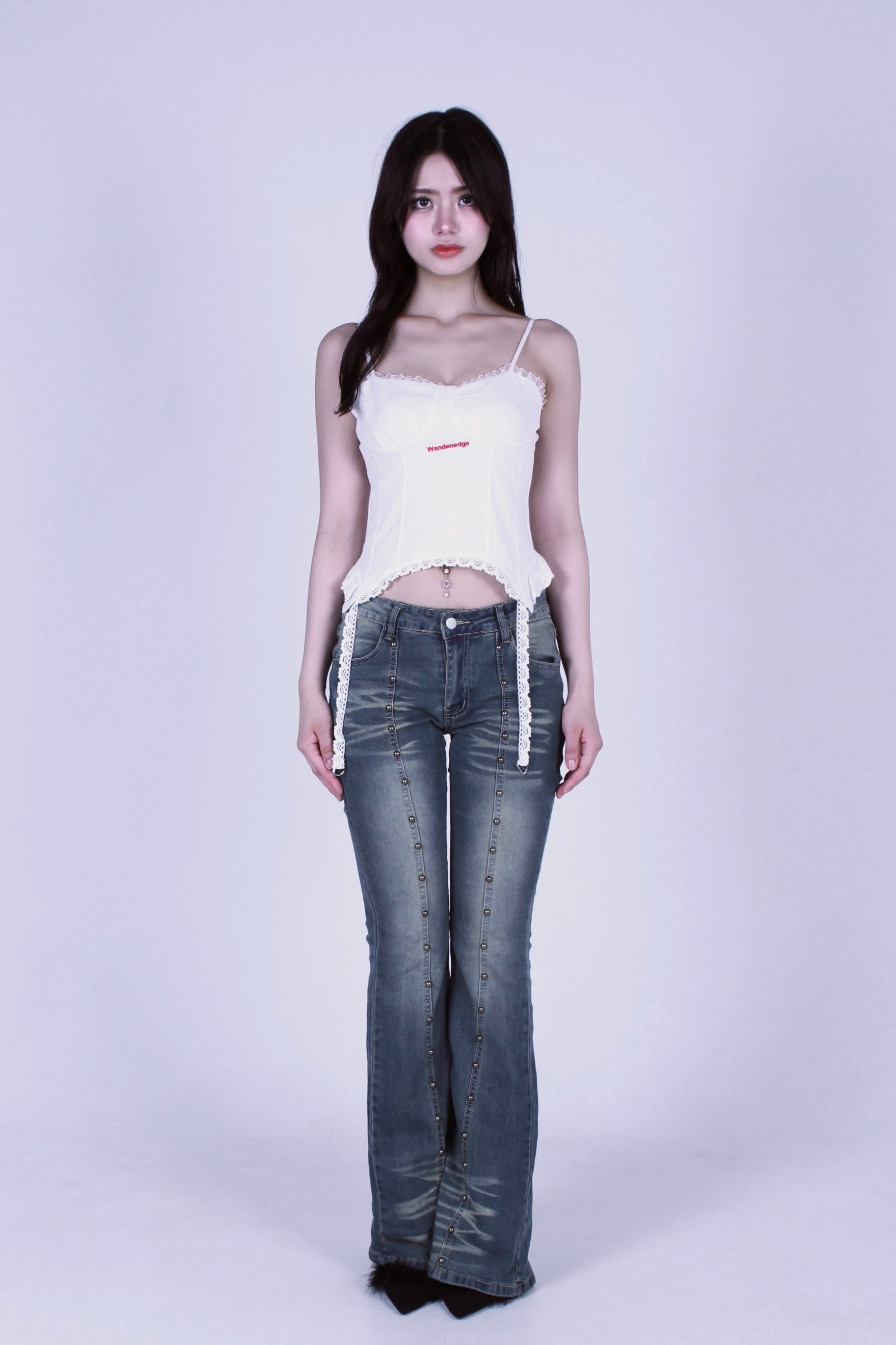silk line camisole.