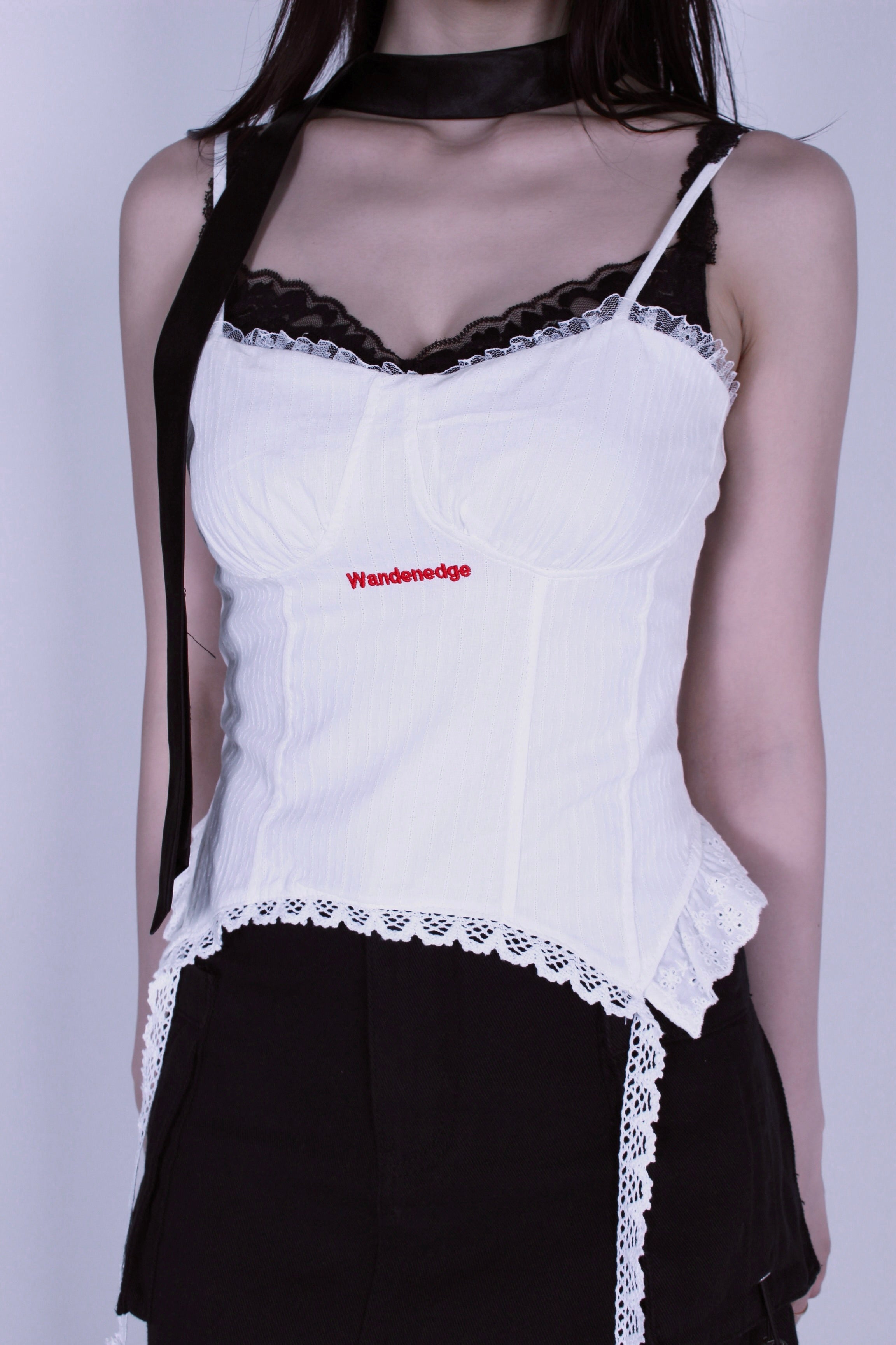 silk line camisole.
