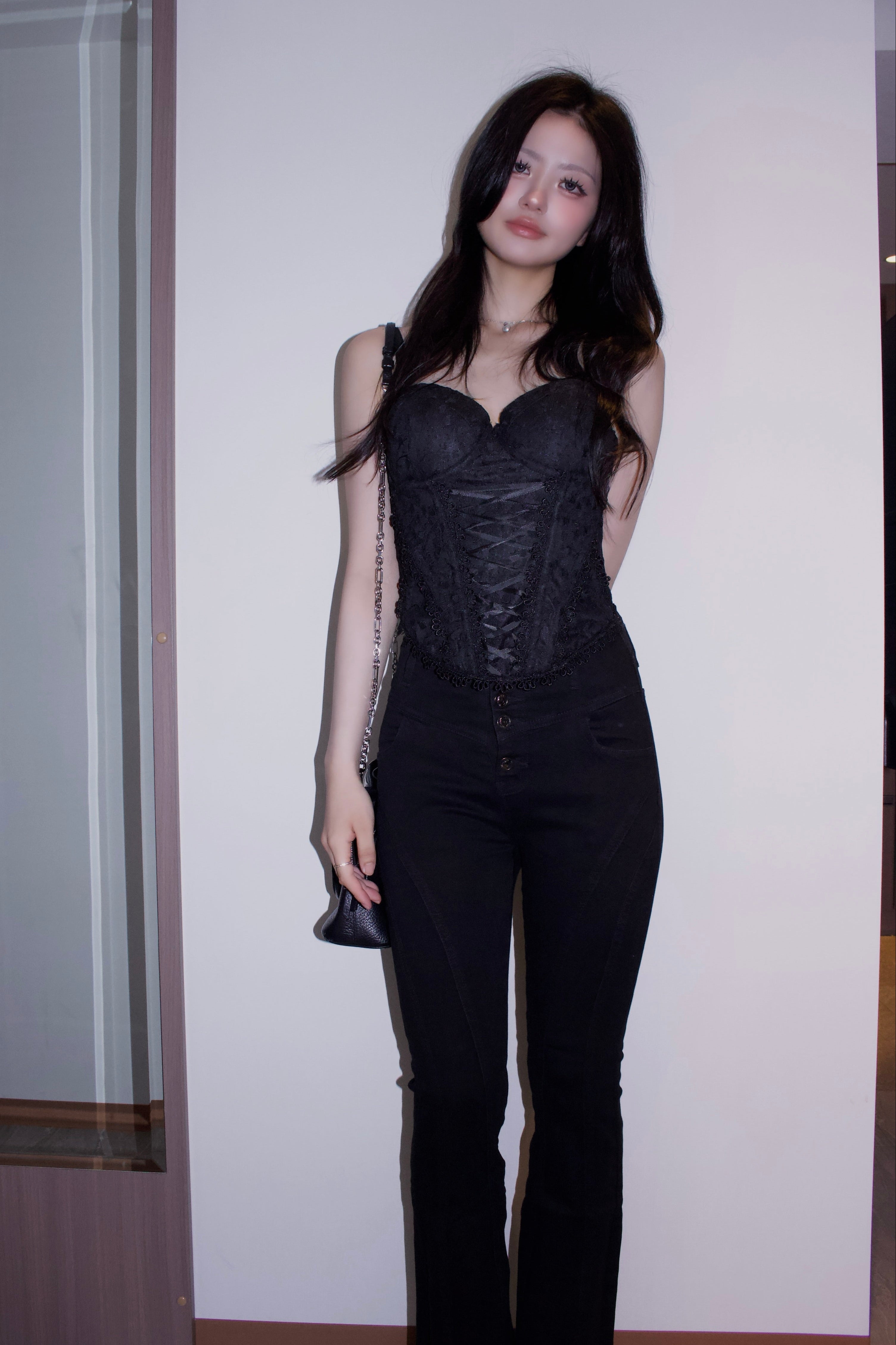 royal lace bustier.
