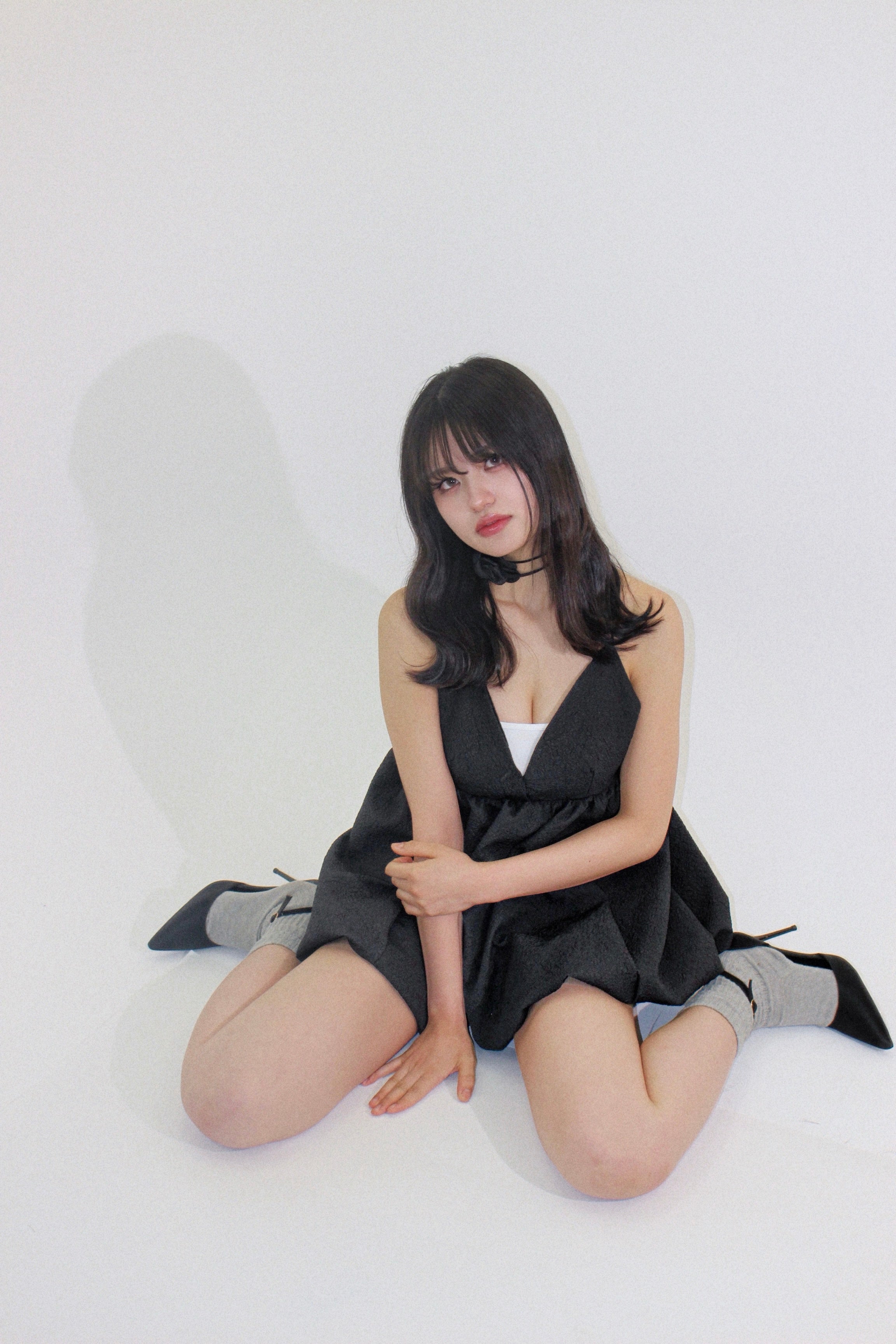 mini balloon dress.