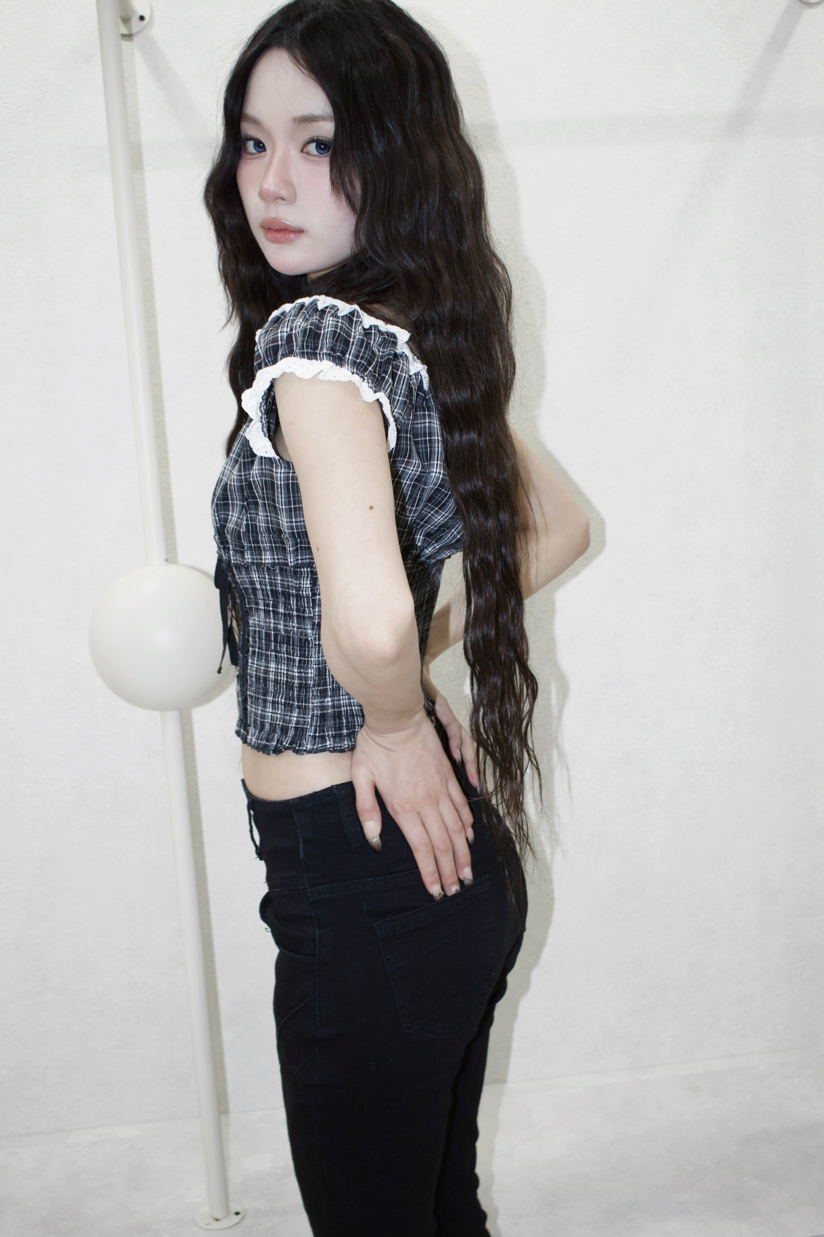 noire check tops.