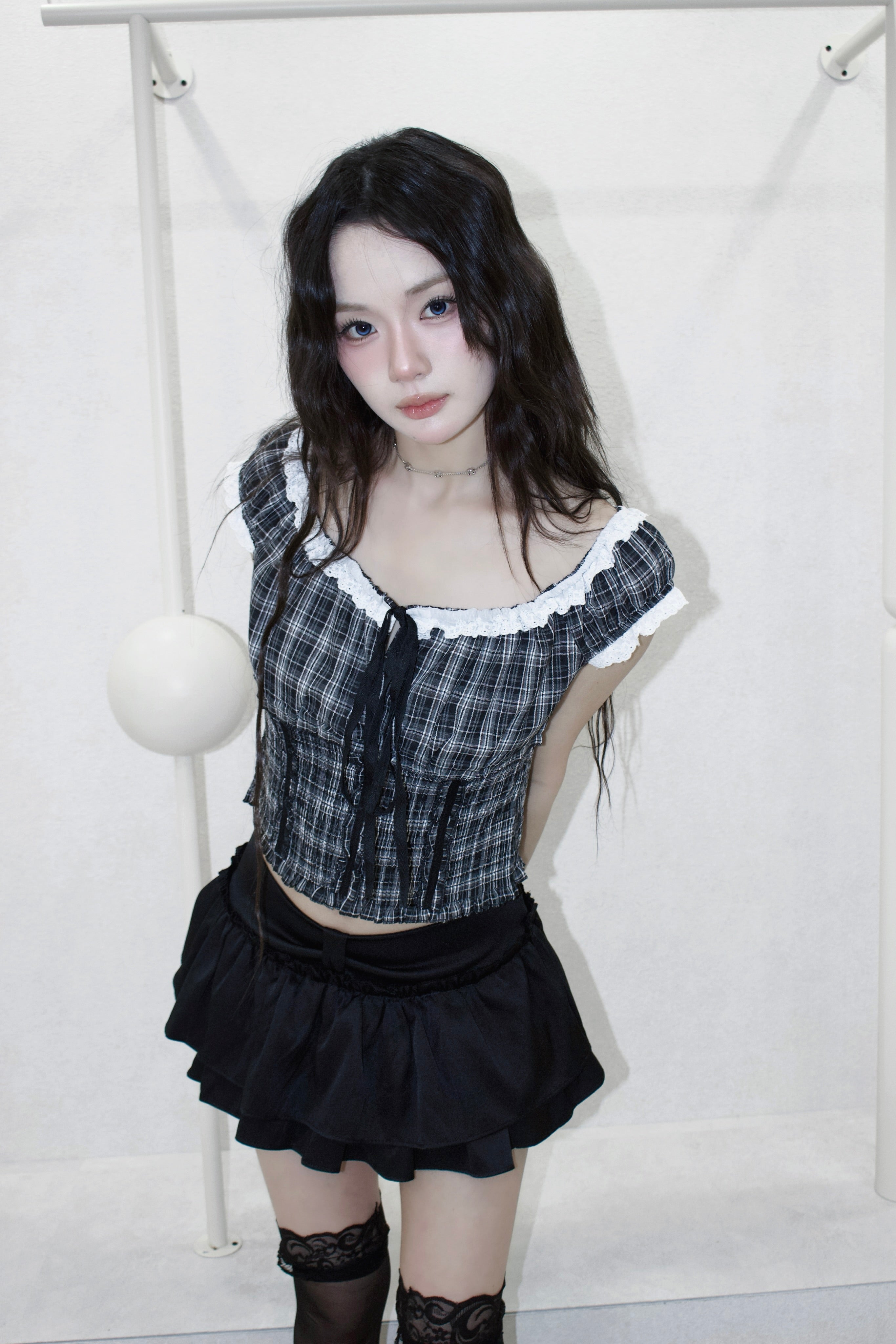 noire check tops.