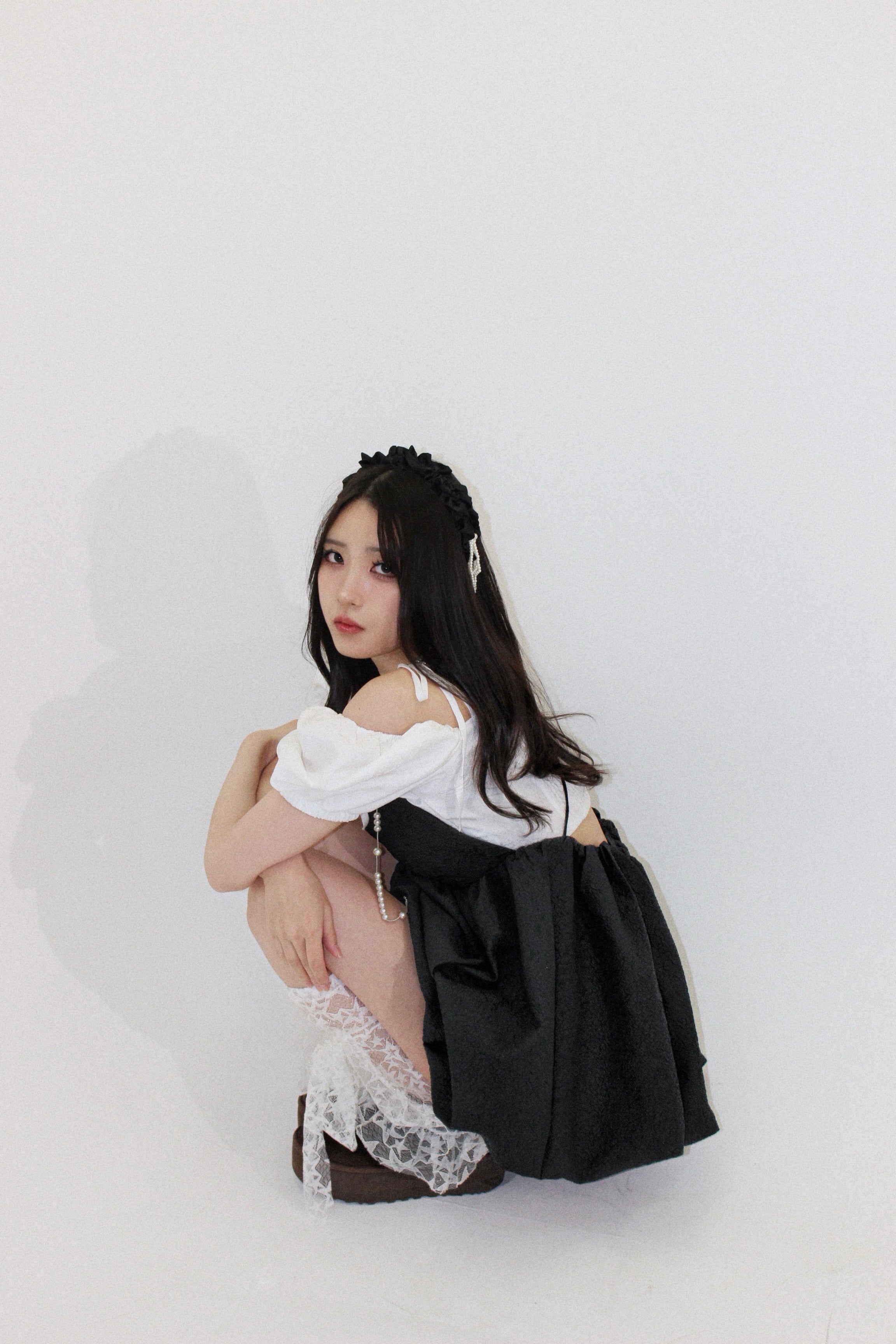 mini balloon dress.