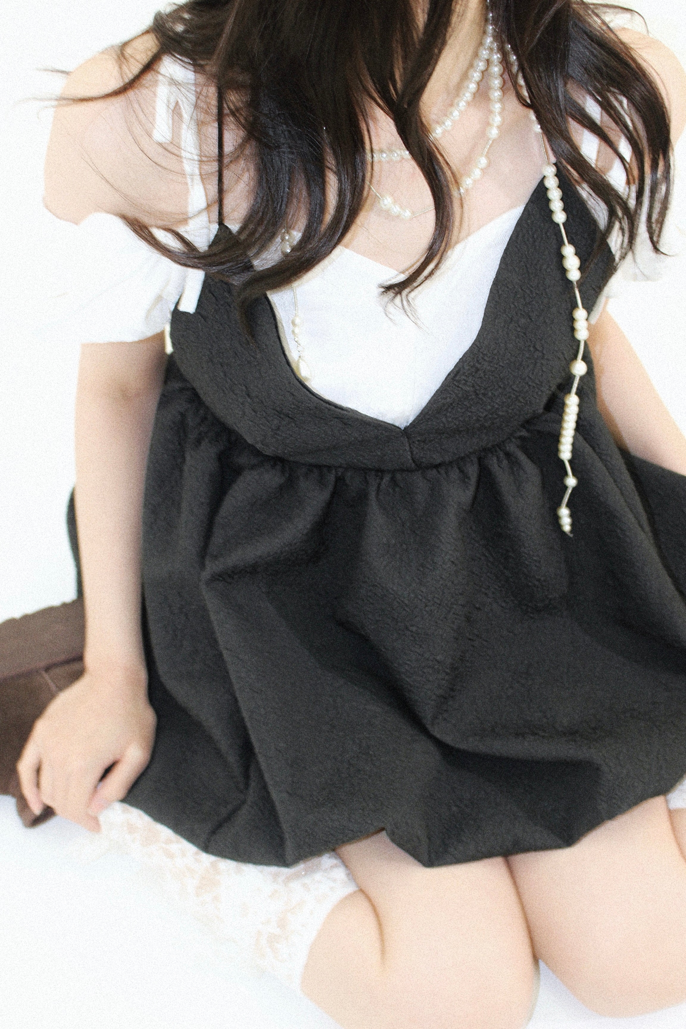 mini balloon dress.