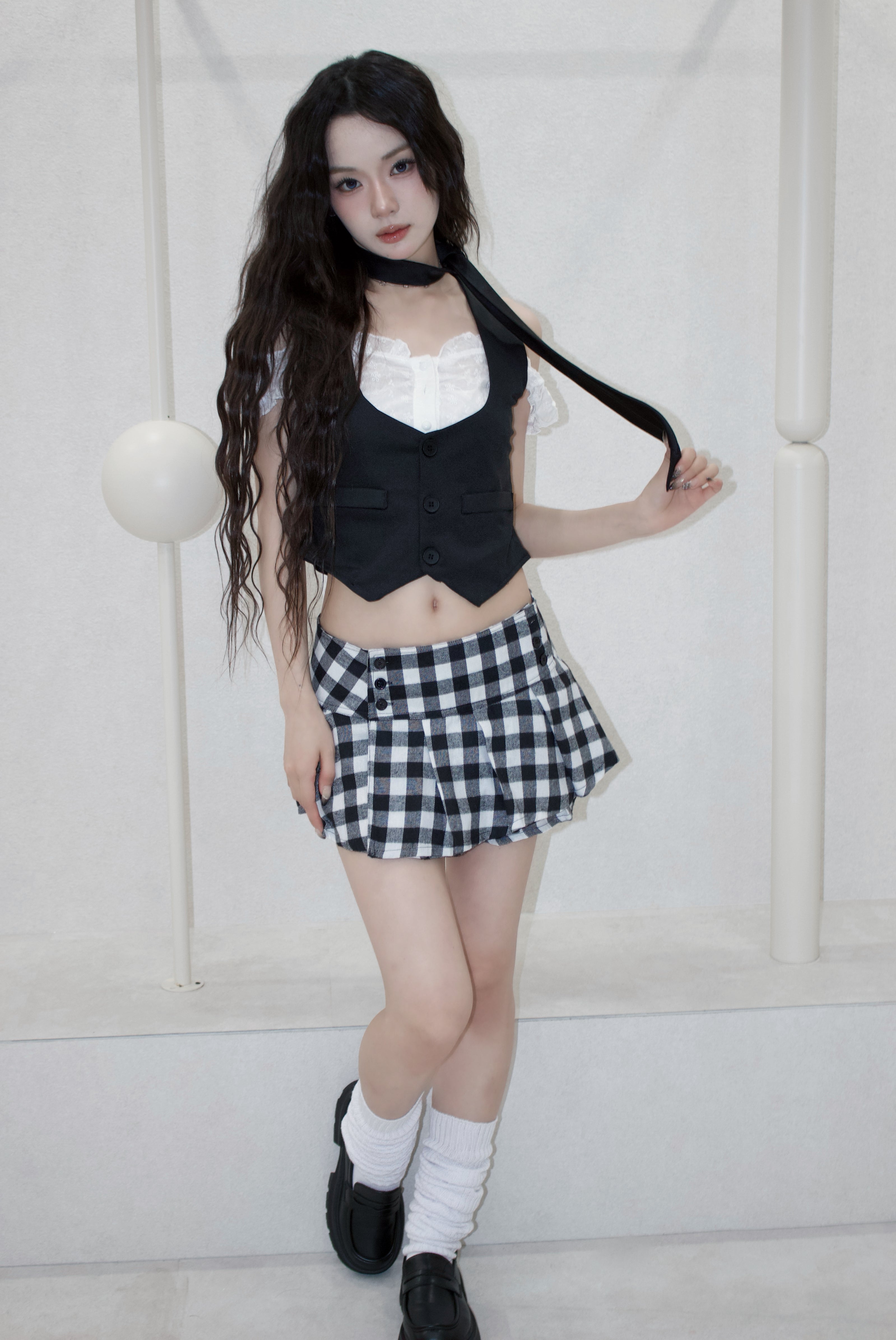 vichy doll skirt.