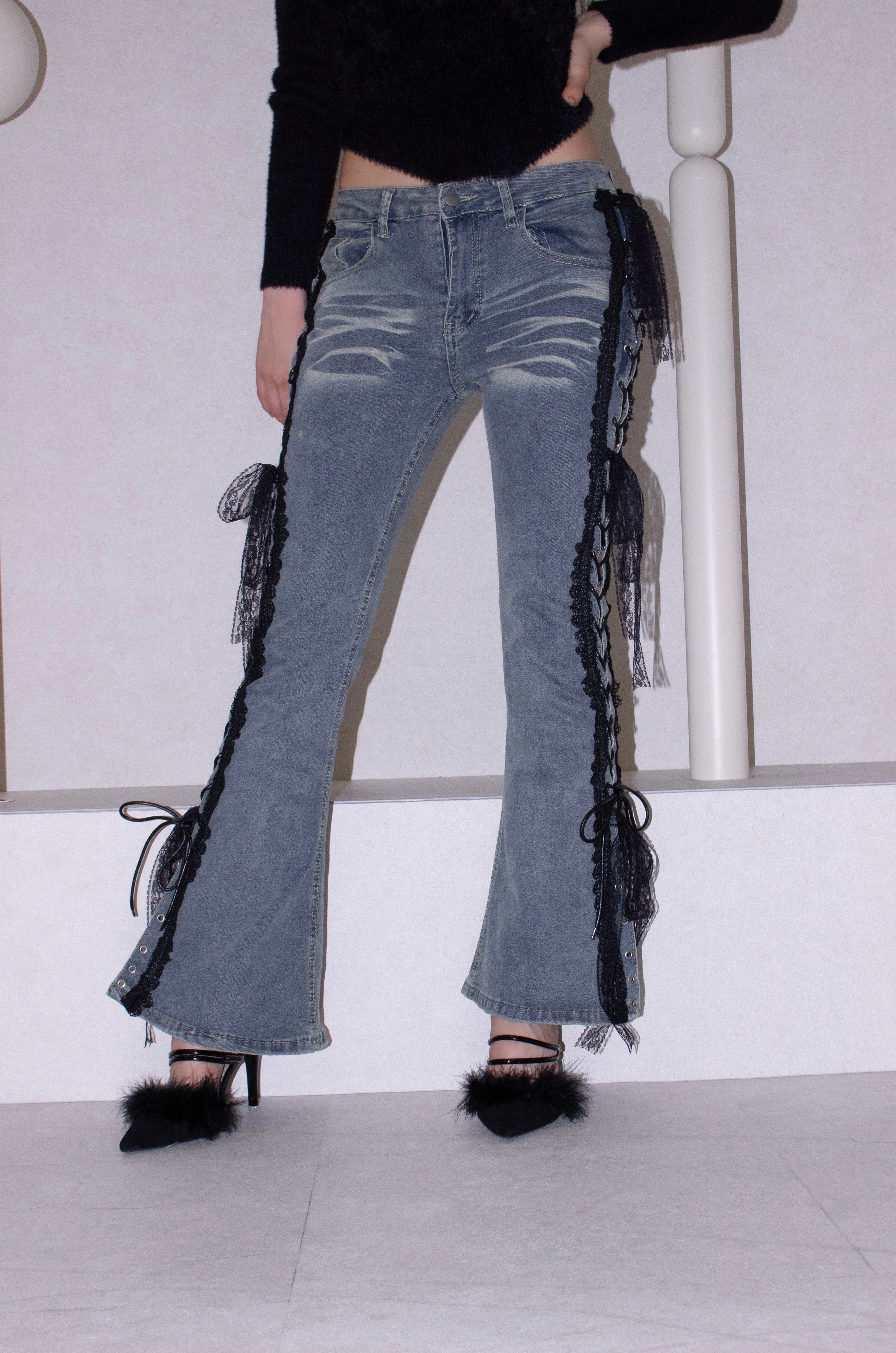 seduce lace denim.【リニューアル】