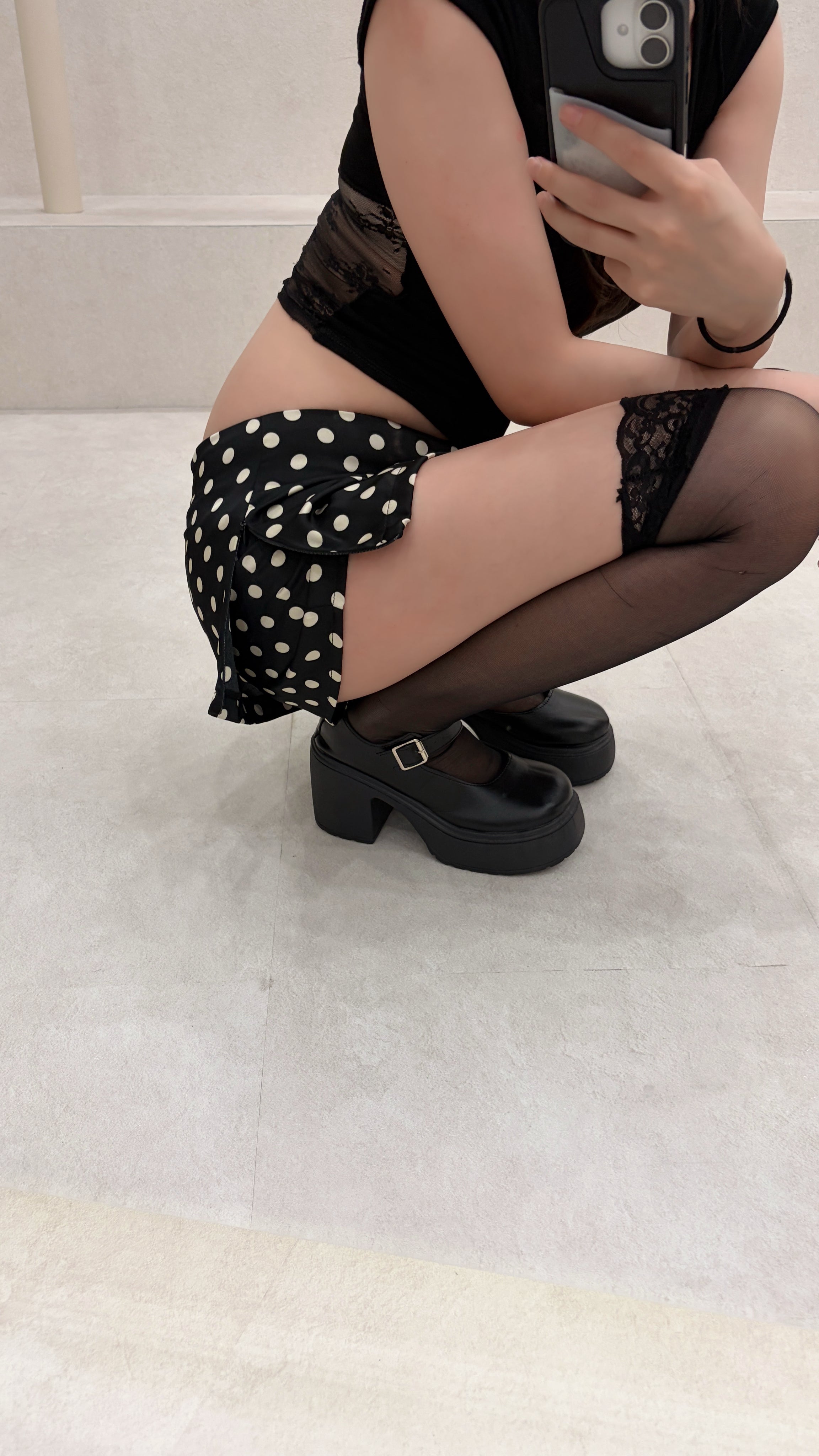 polka Grace skirt.