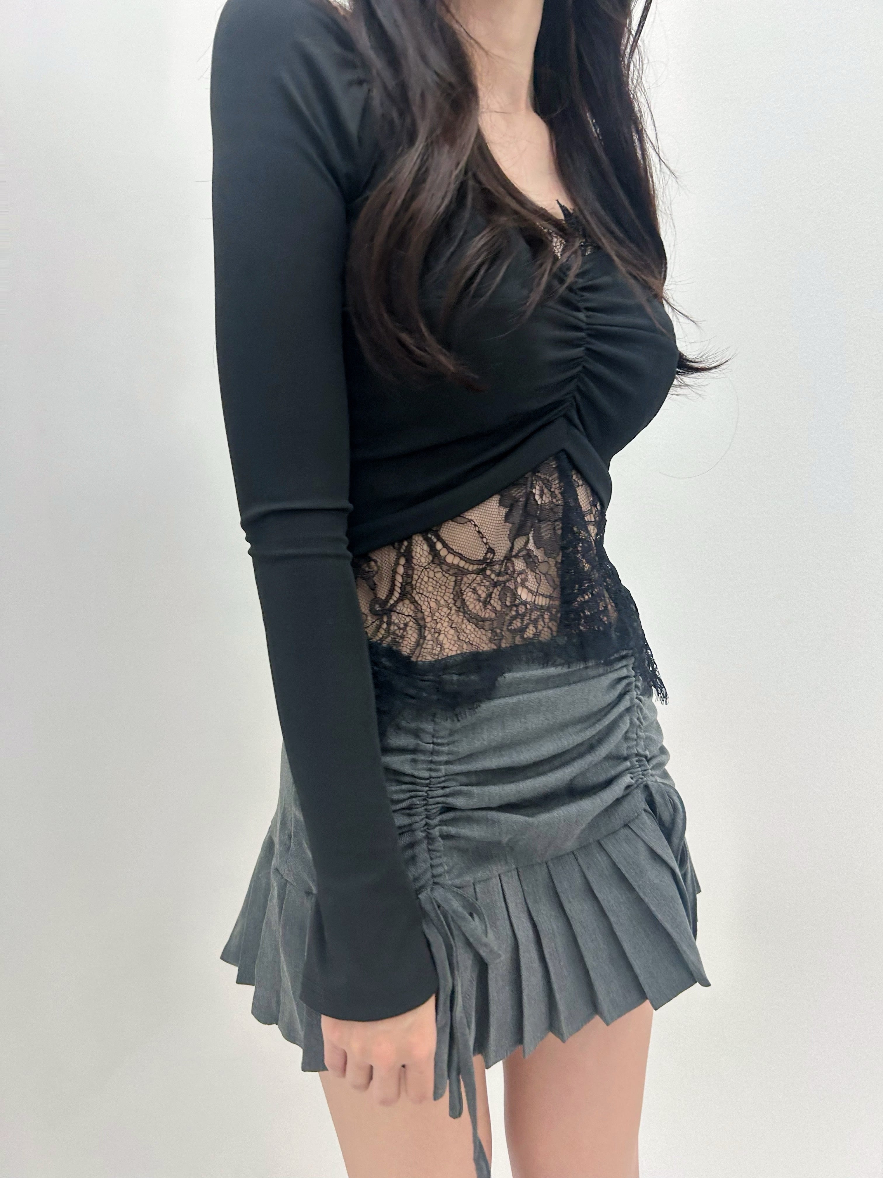 black lace tops.
