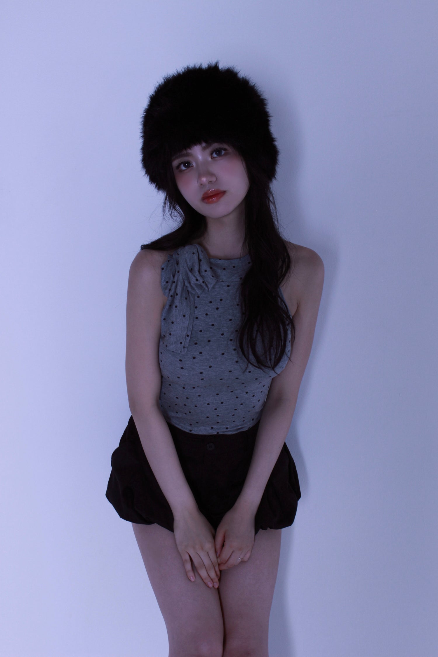 ribbon dot tops.