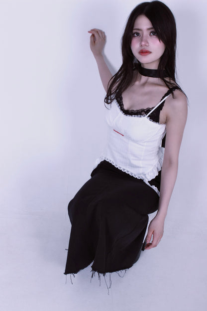 silk line camisole.