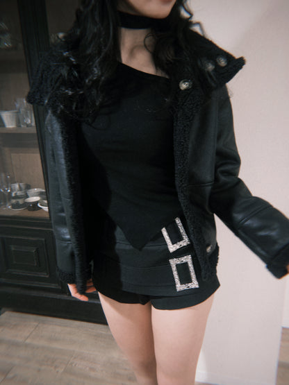 bijou buckle bottoms.