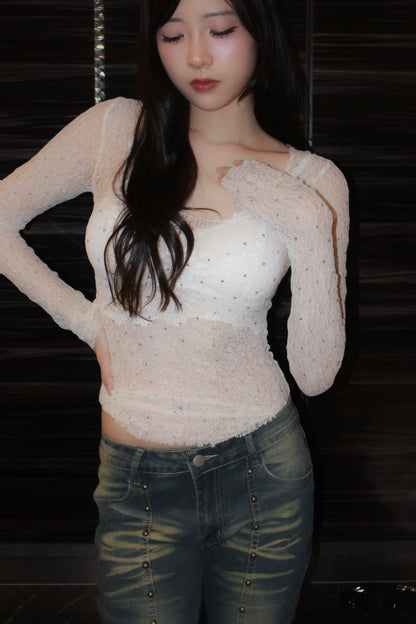 crystal veil tops.