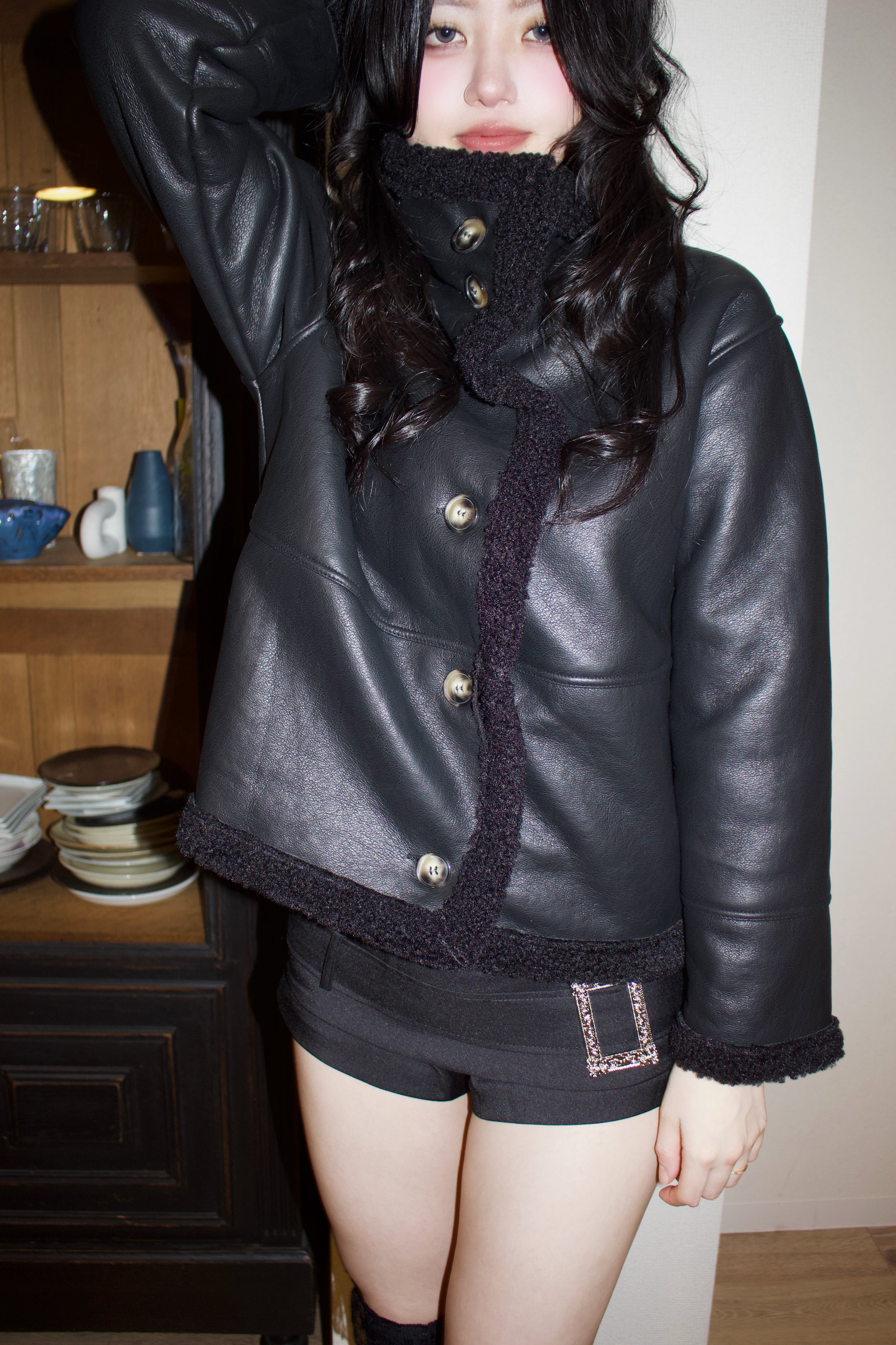 bijou buckle bottoms.