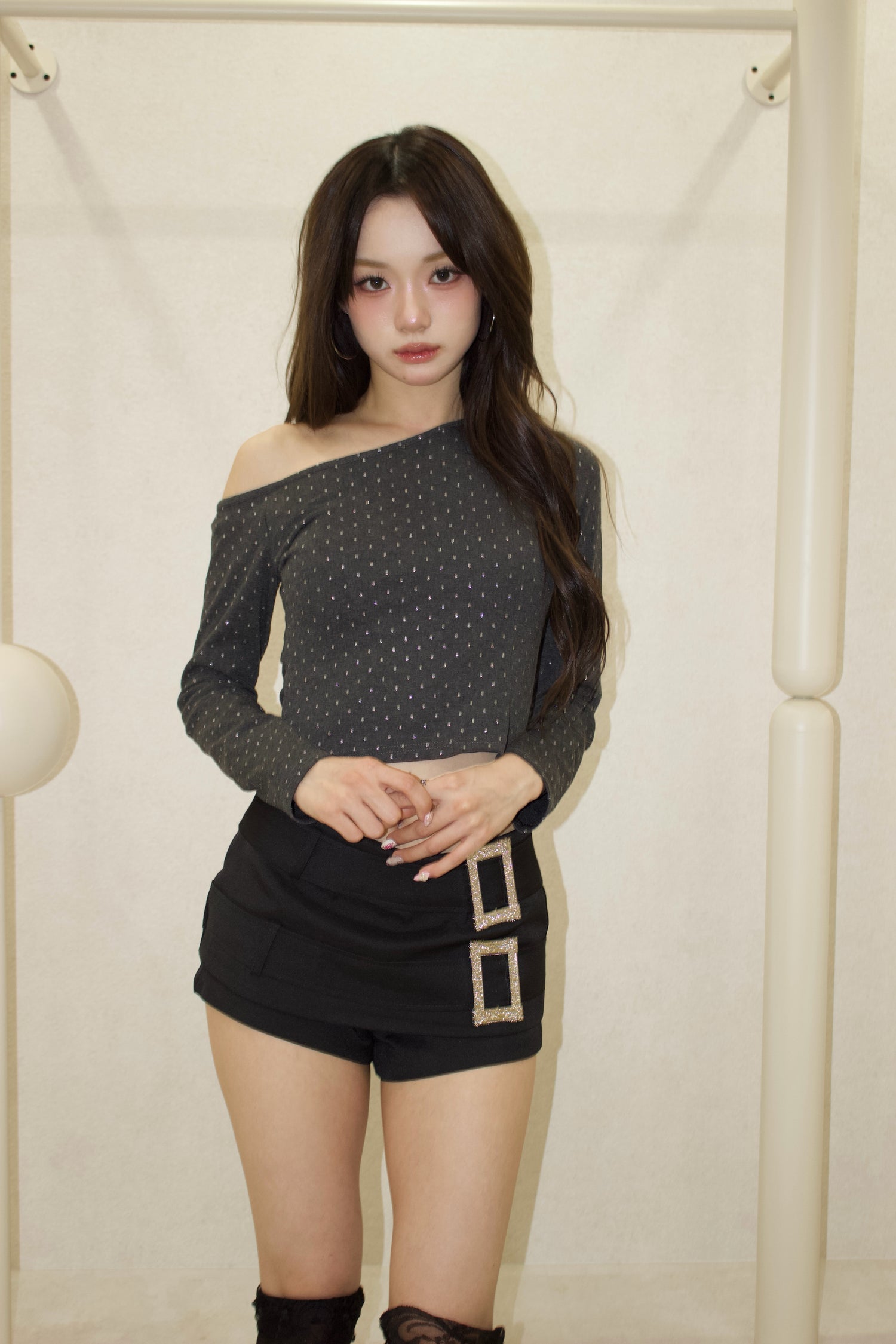 asym noir tops.