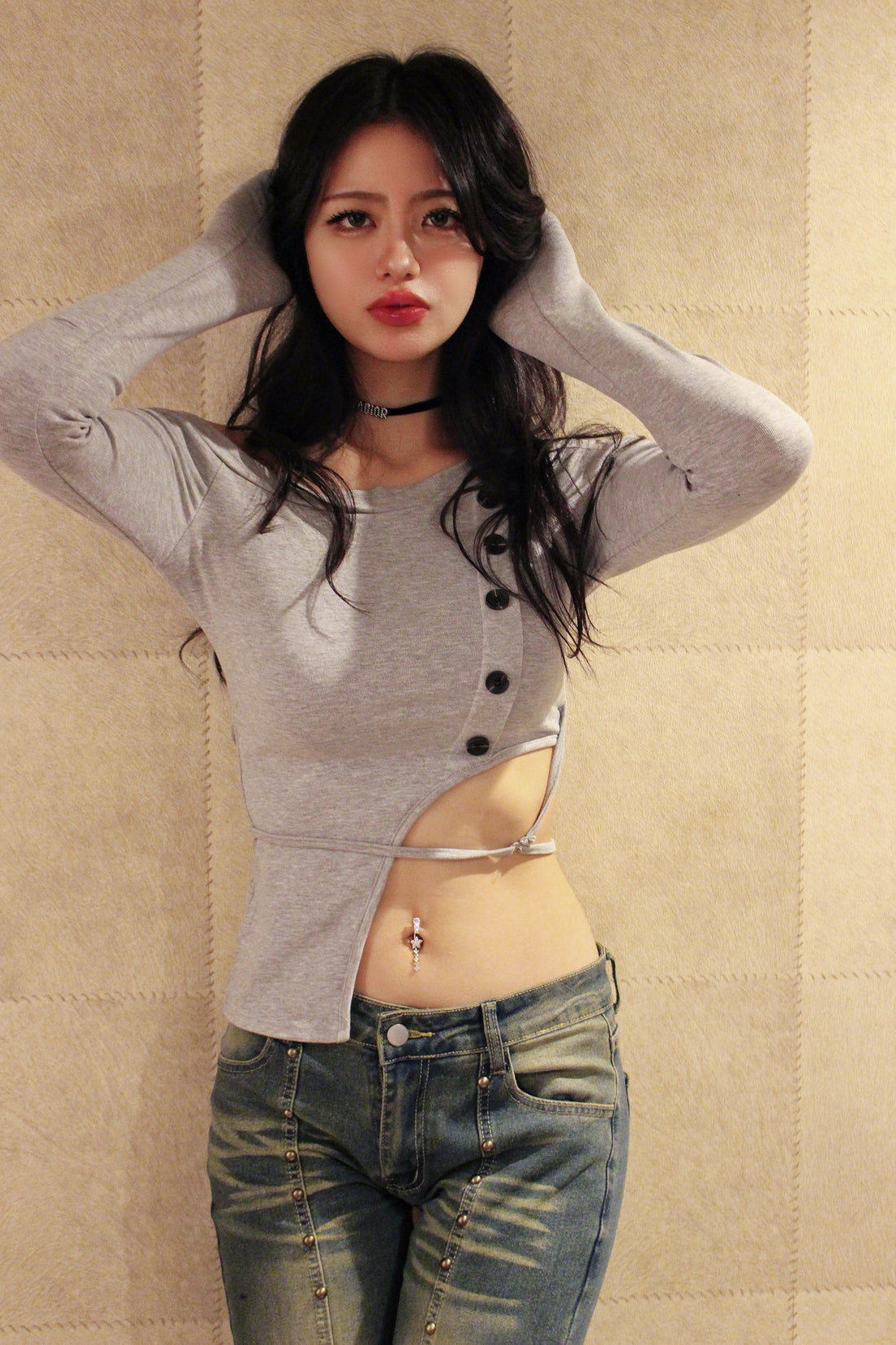 gray allure tops.