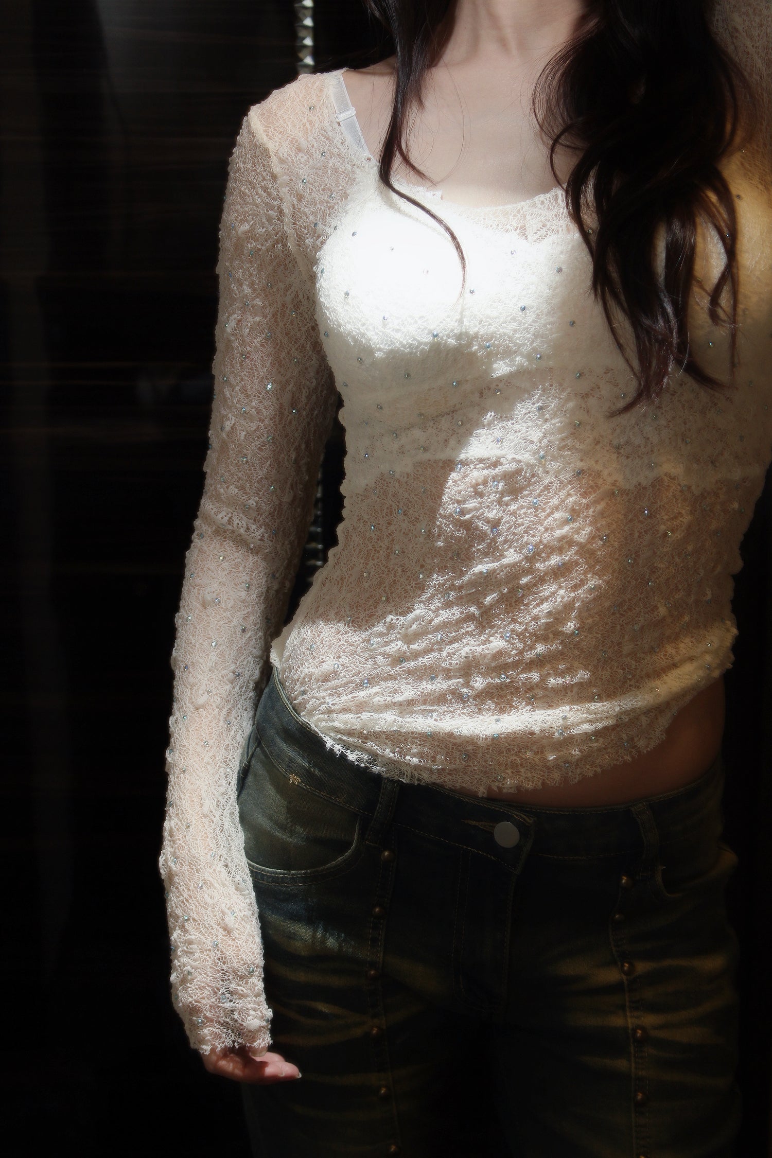 crystal veil tops.