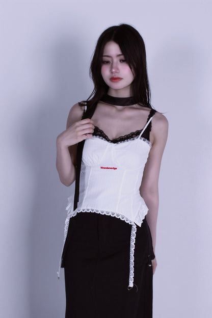 silk line camisole.