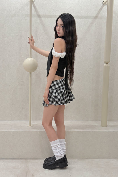 vichy doll skirt.