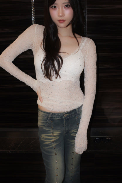 crystal veil tops.