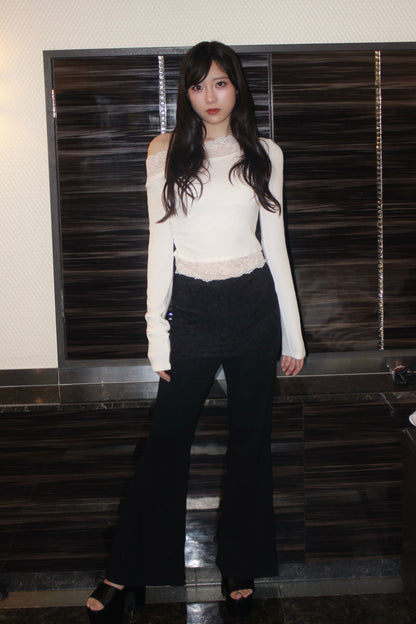 lace lay pants.