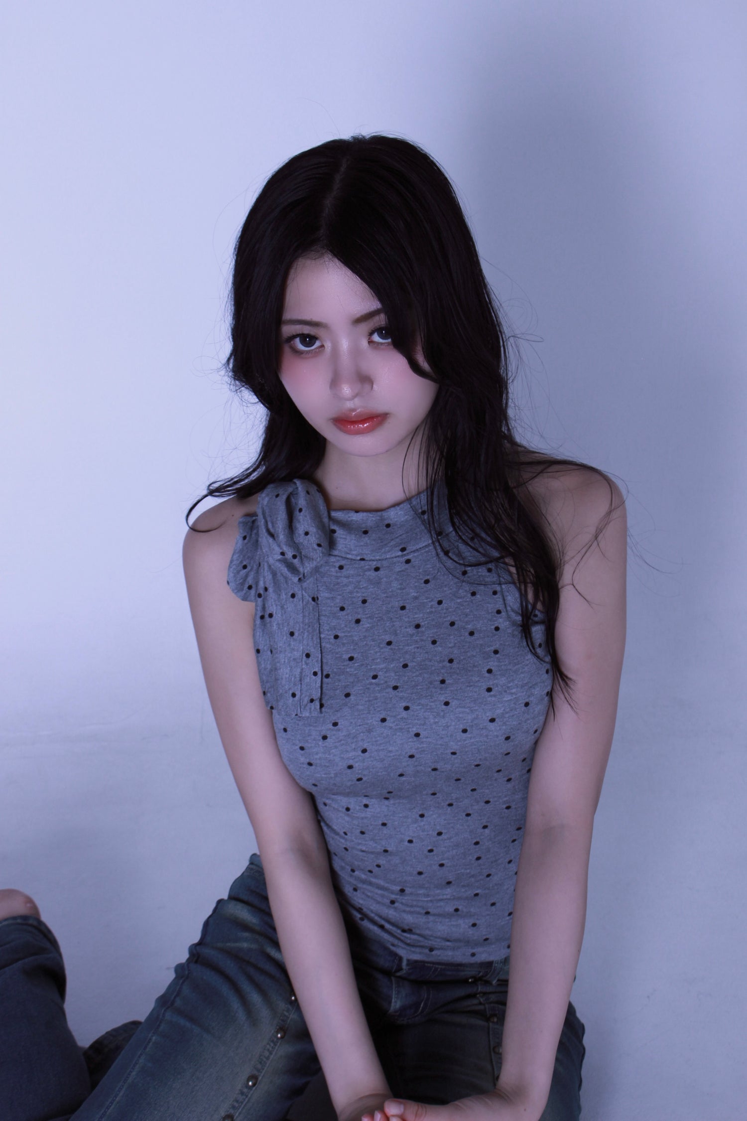 ribbon dot tops.
