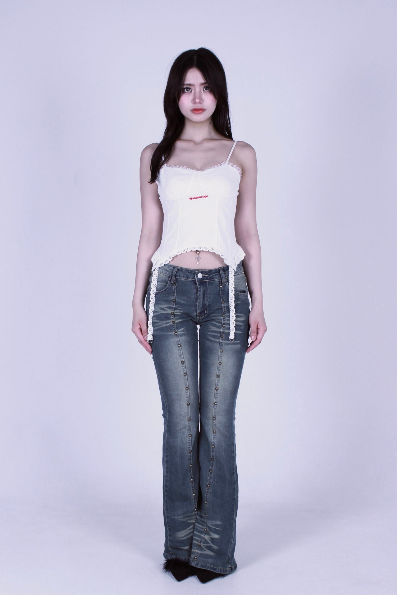 silk line camisole.