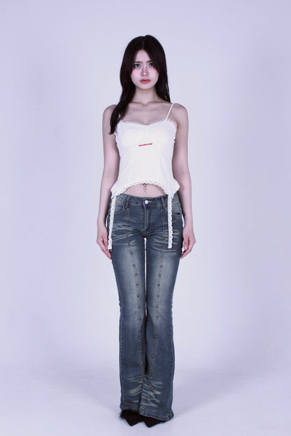 silk line camisole.