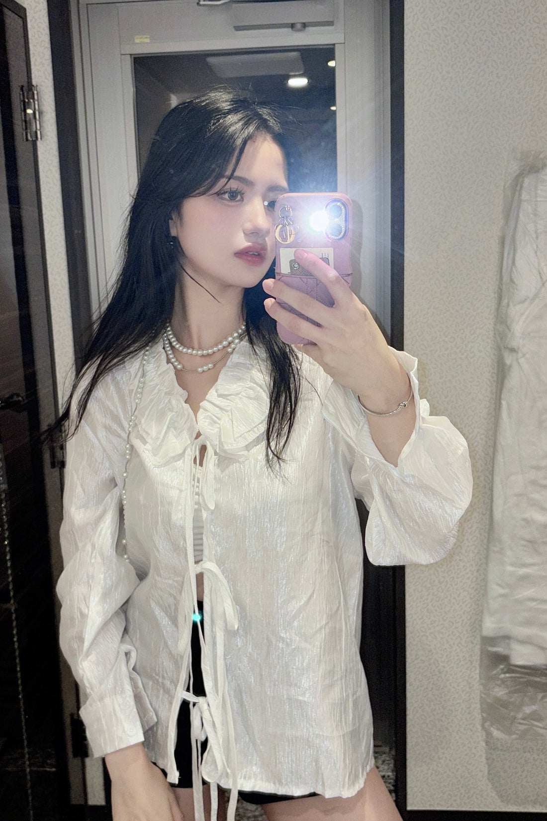 silky Romance shirt.