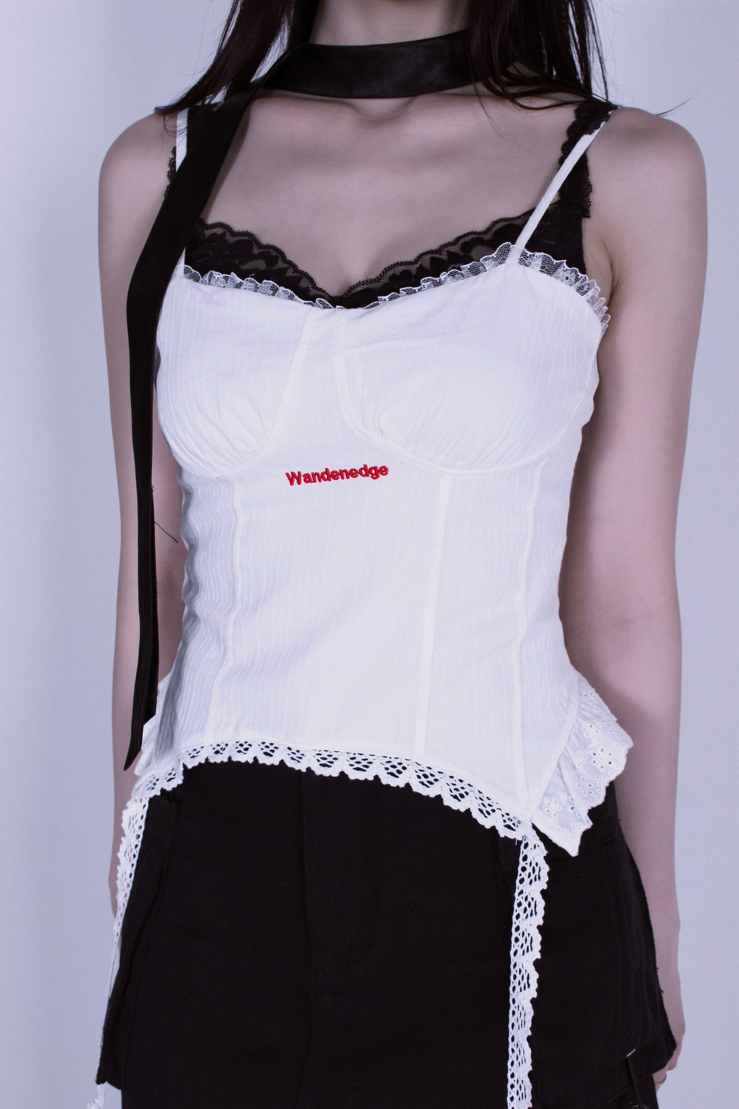 silk line camisole.