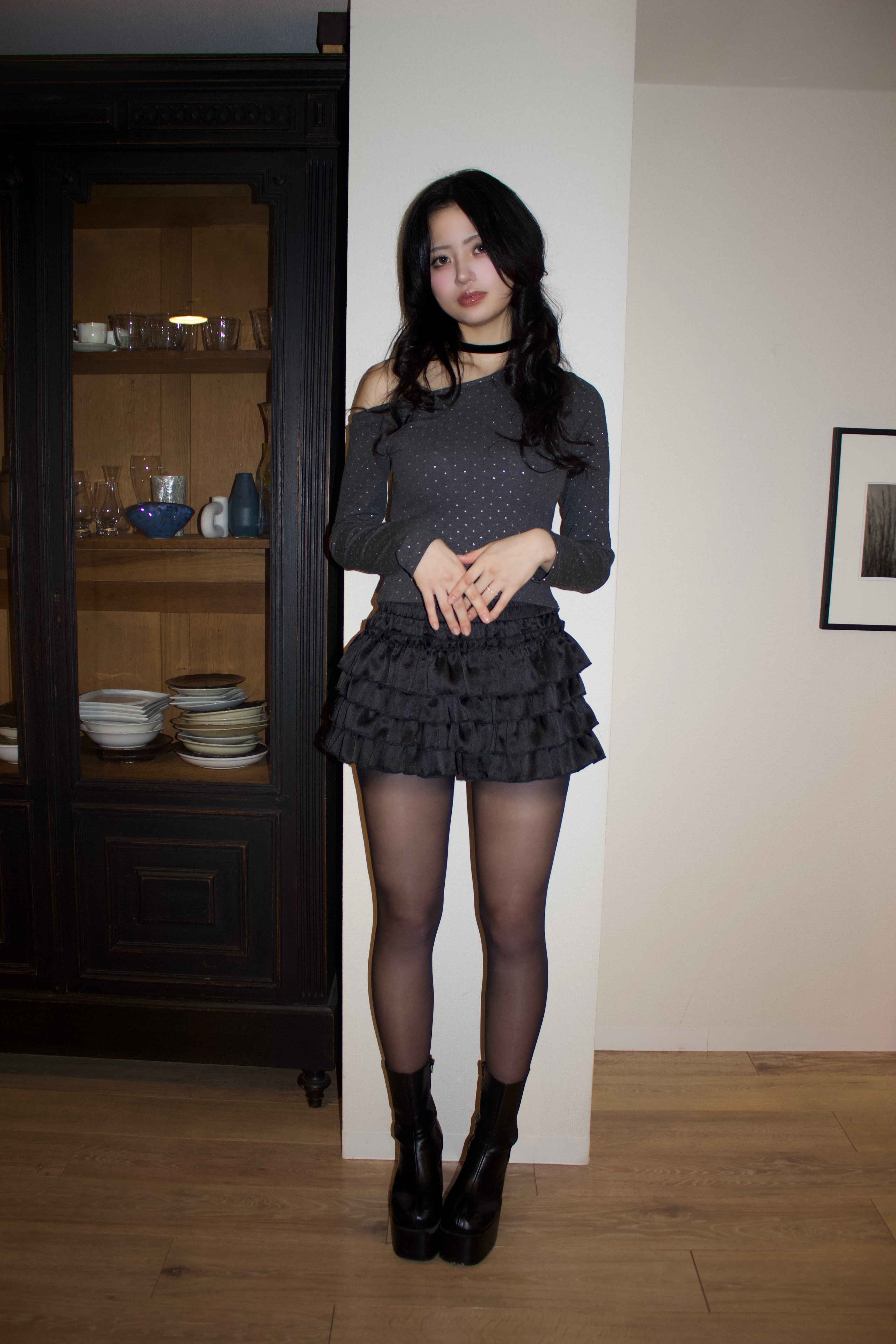 doll frill mini skirt.
