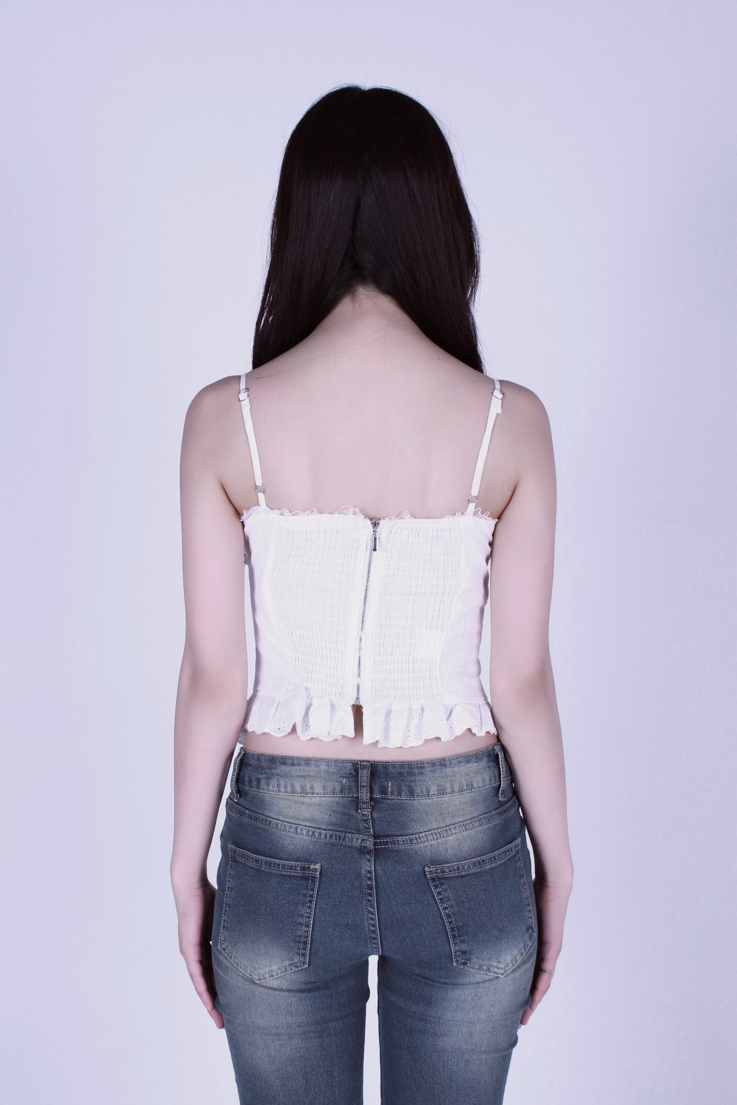 silk line camisole.