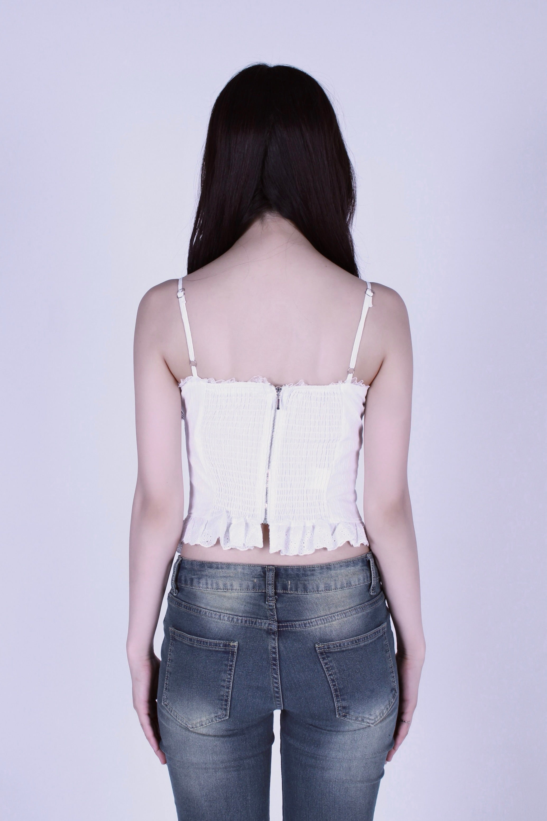 silk line camisole.