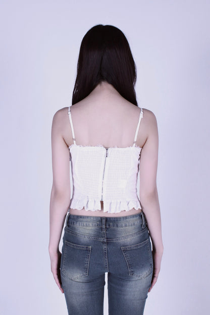 silk line camisole.