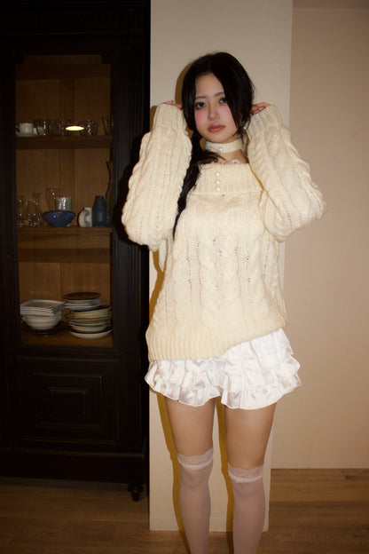 doll frill mini skirt.