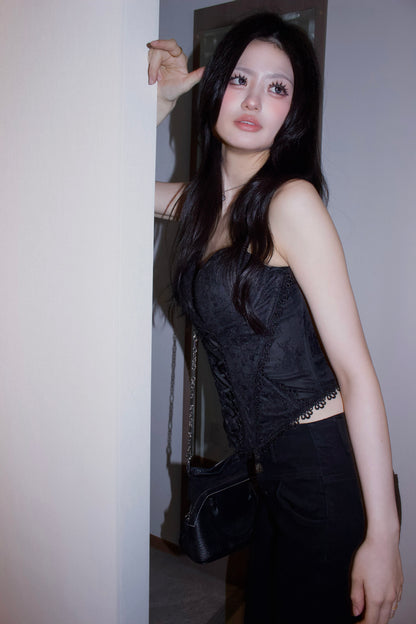 royal lace bustier.