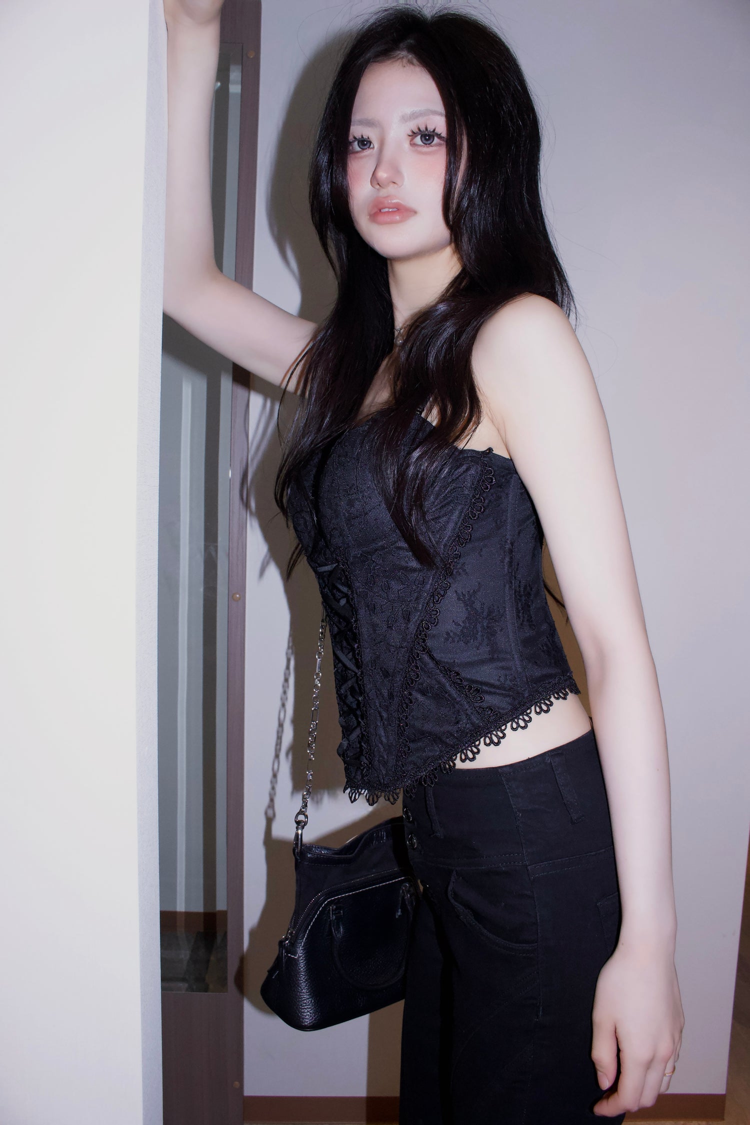 royal lace bustier.