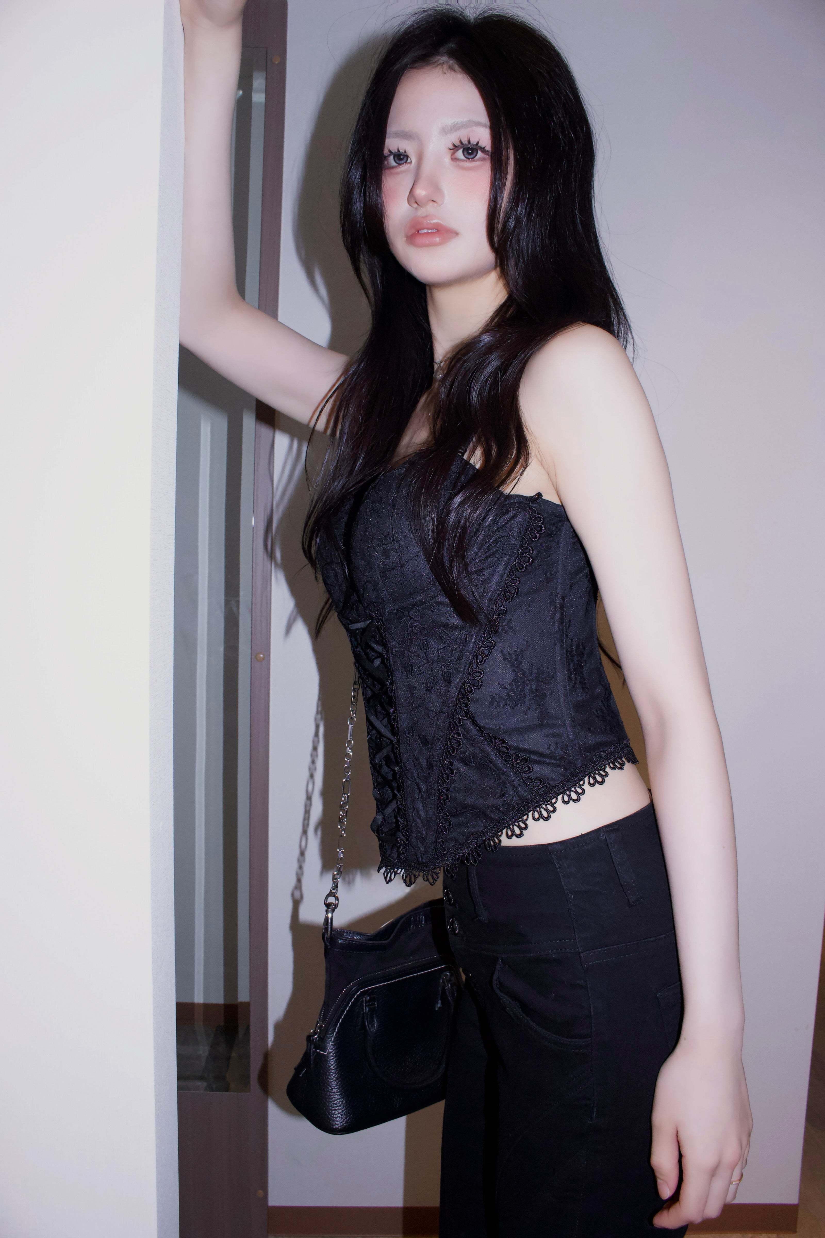 royal lace bustier.