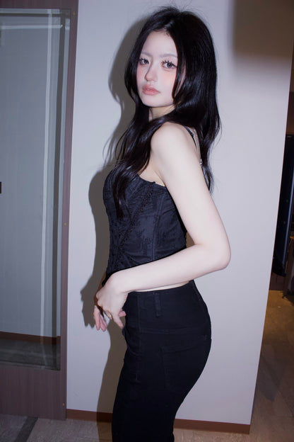 royal lace bustier.